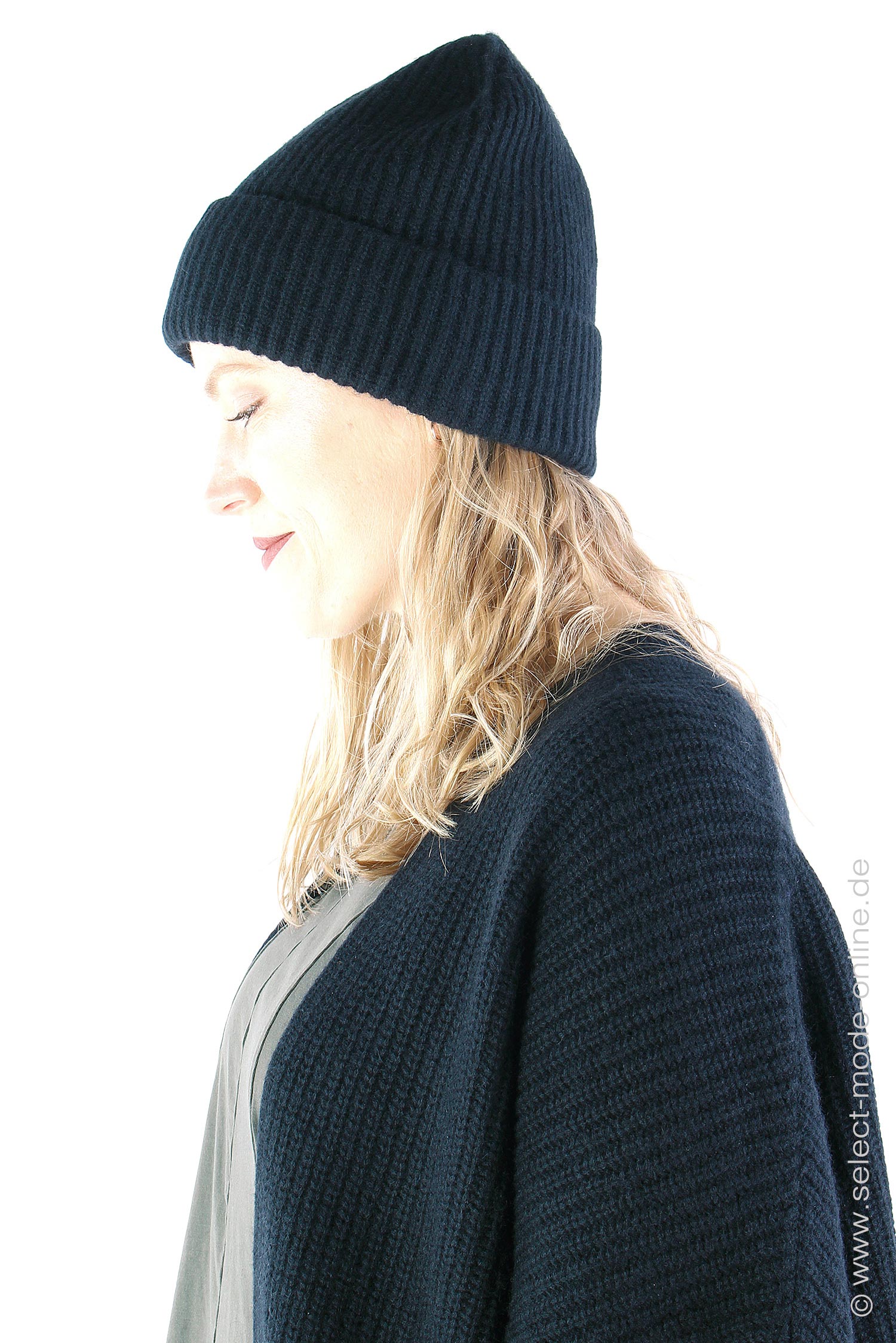 Cashmere beanie - Black - 2293