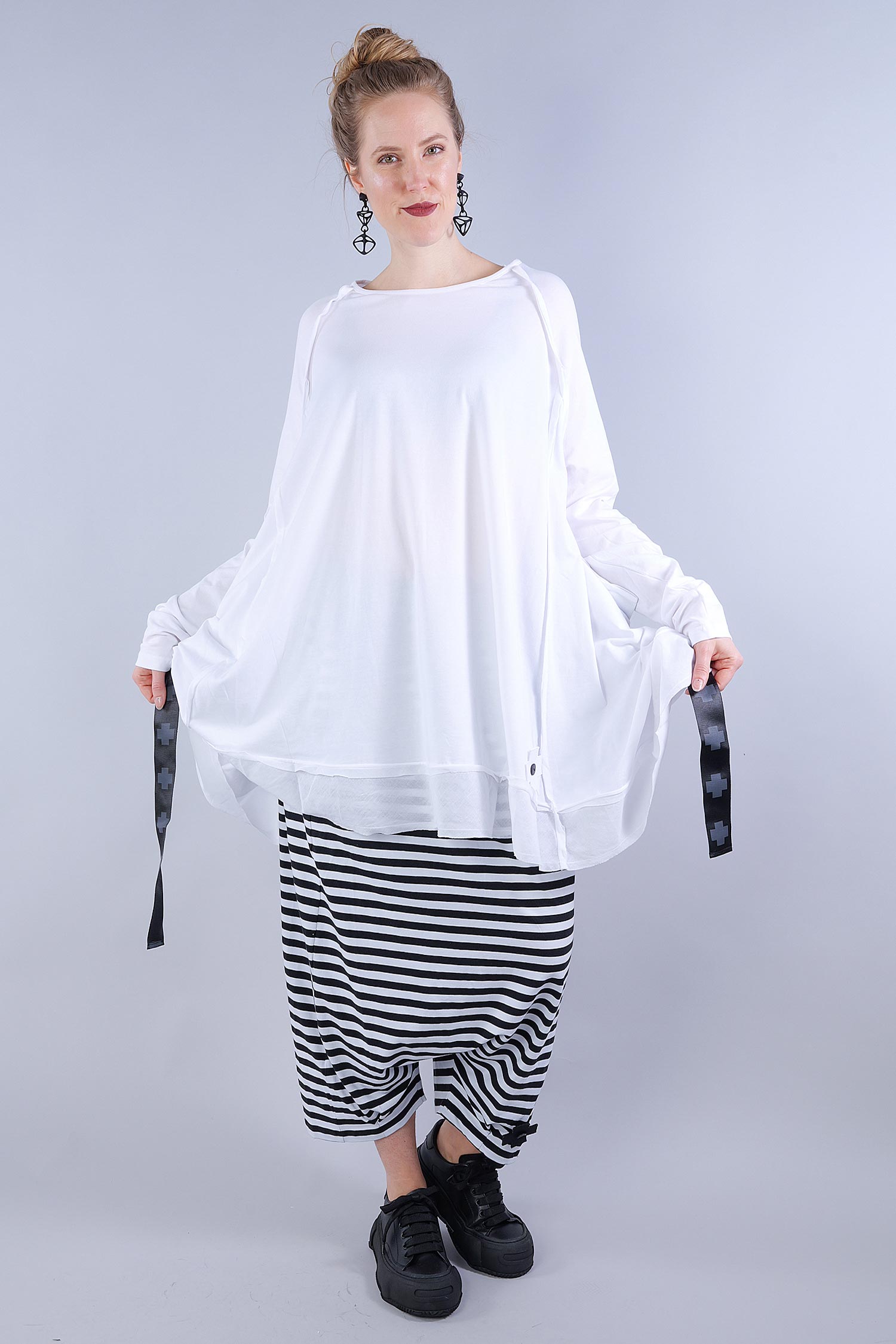 Jersey tunic - White - 5061