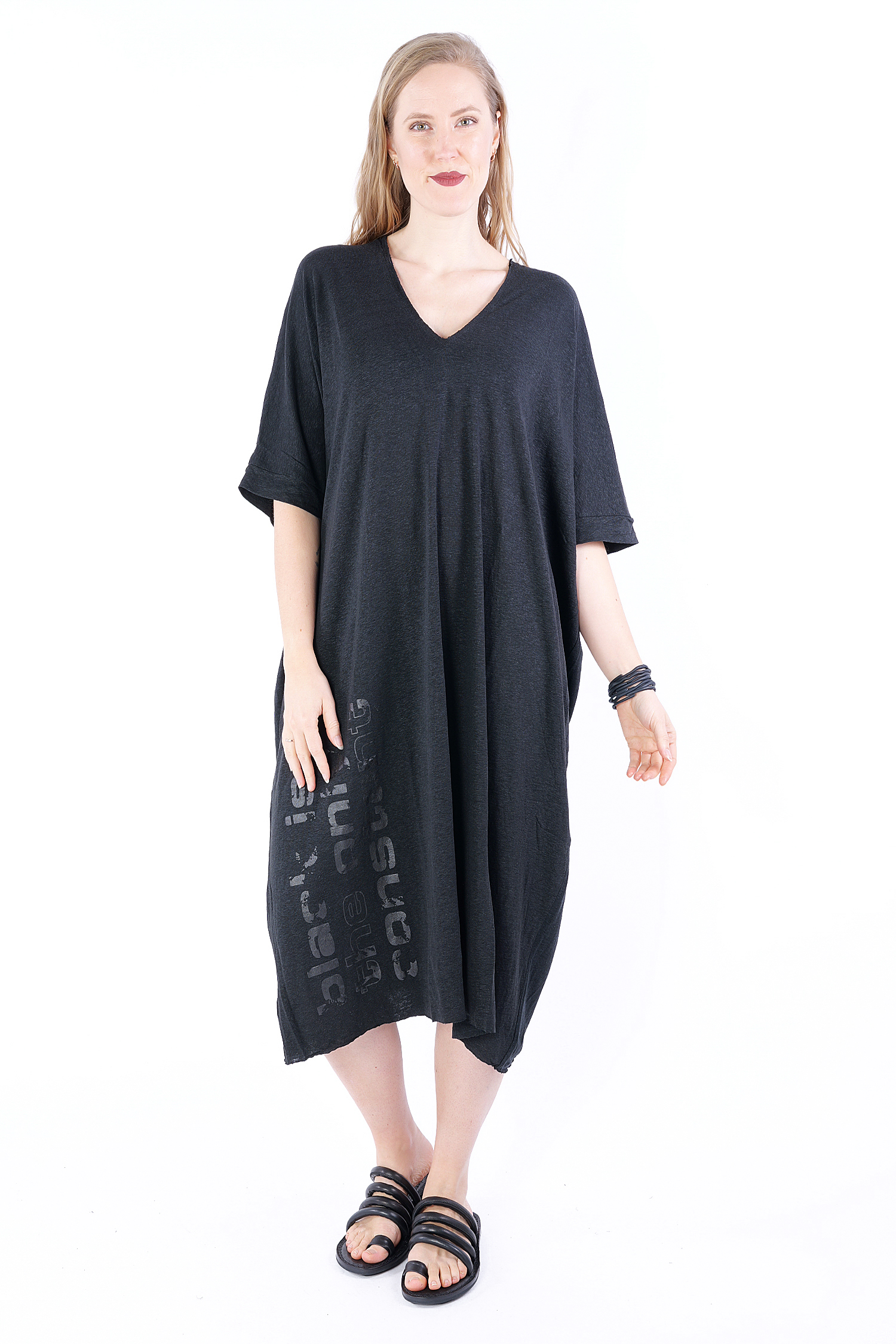 Oversize Kleid - Schwarz - Hilla