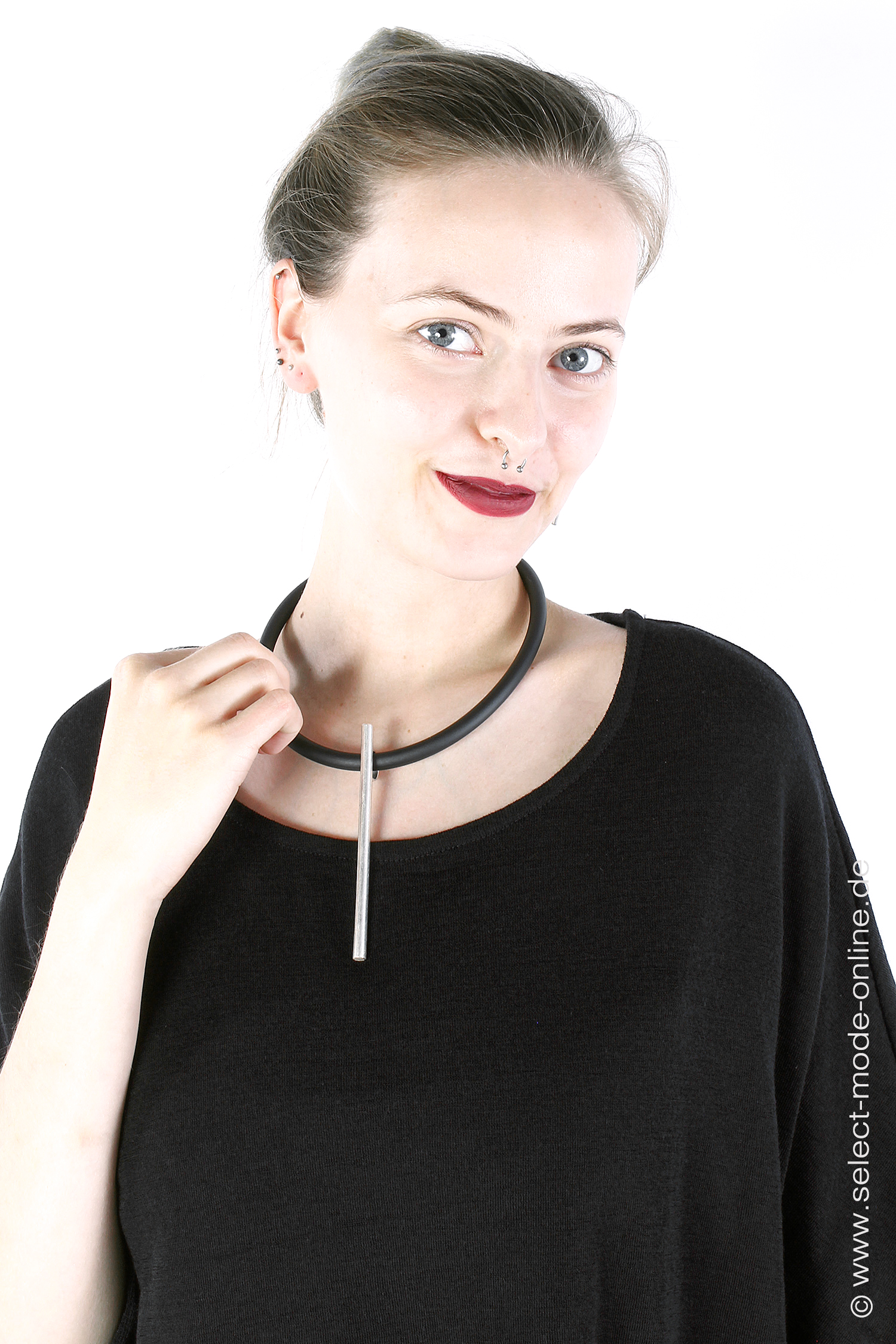 Necklace with Silver - Line