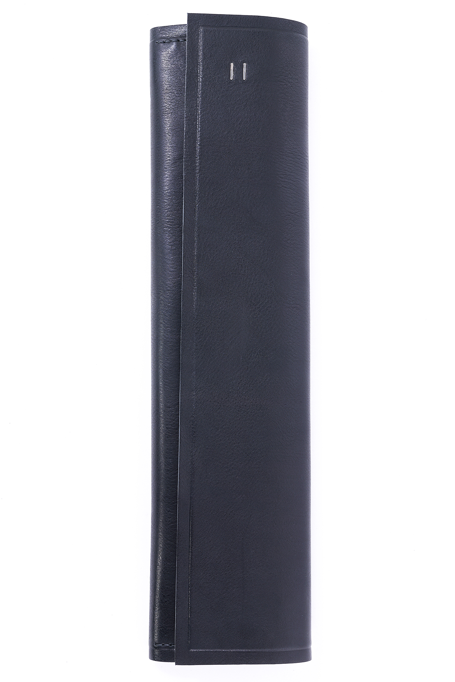 Long leather clutch - black - Beggy