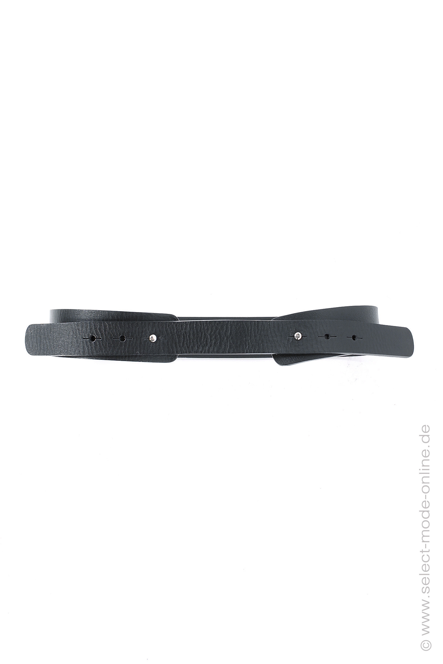 Leather belt - black - URBAN_4