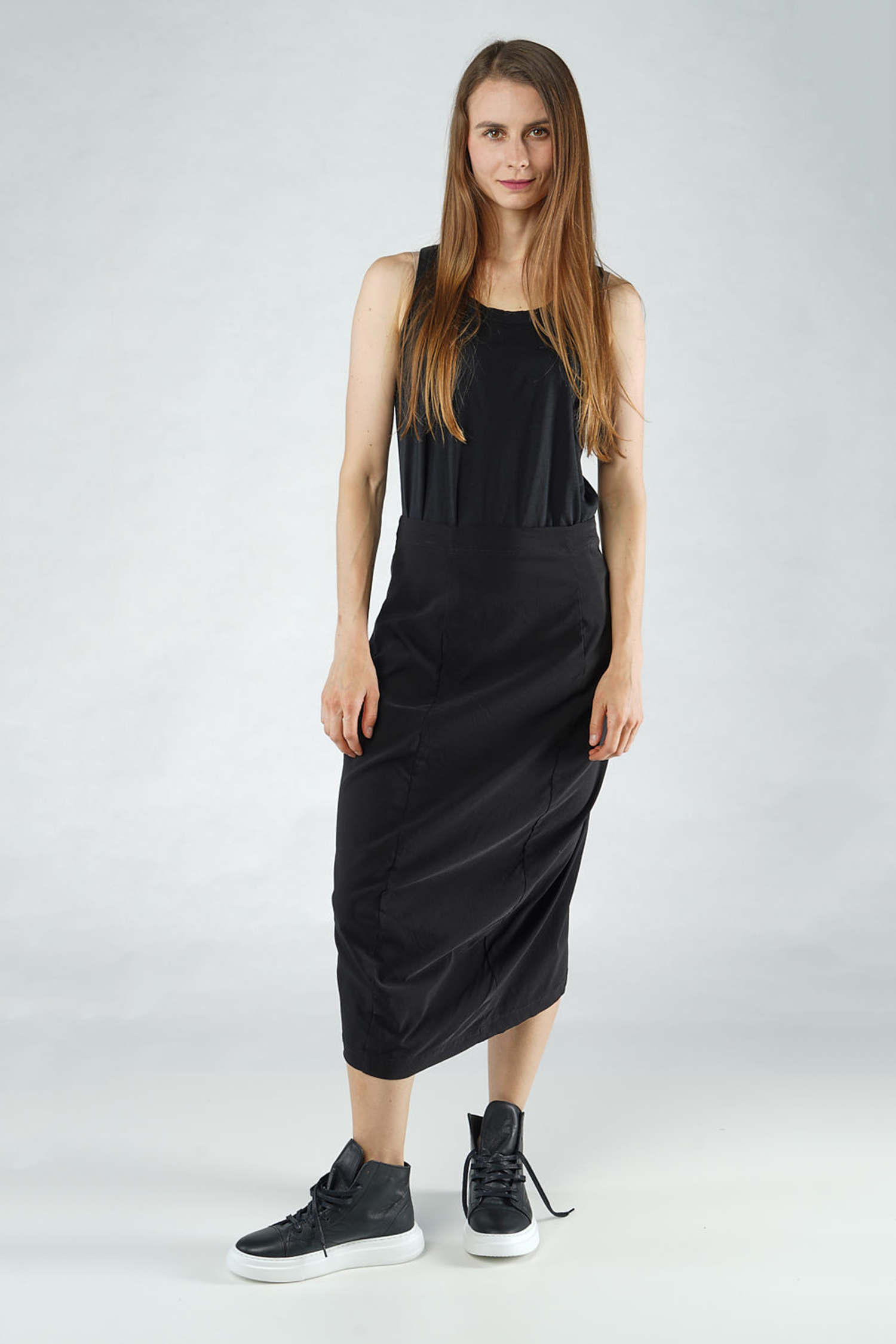 Narrow stretch skirt - 1253440335 - offwhite