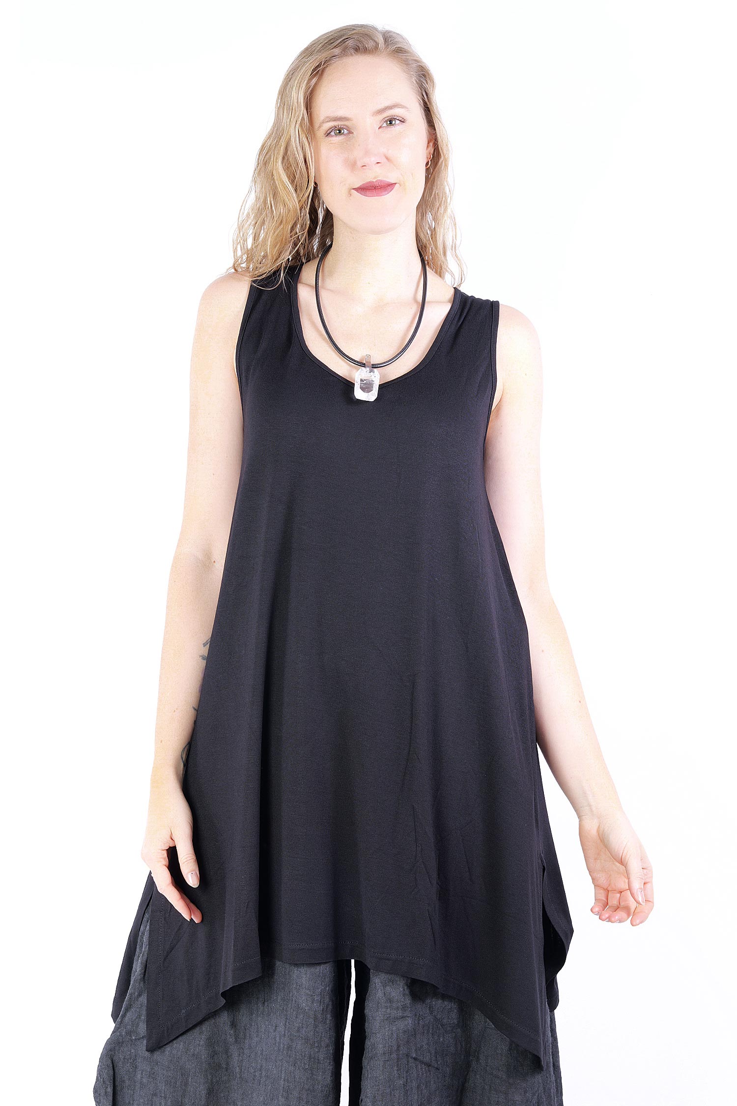 Jersey top - black - 25042