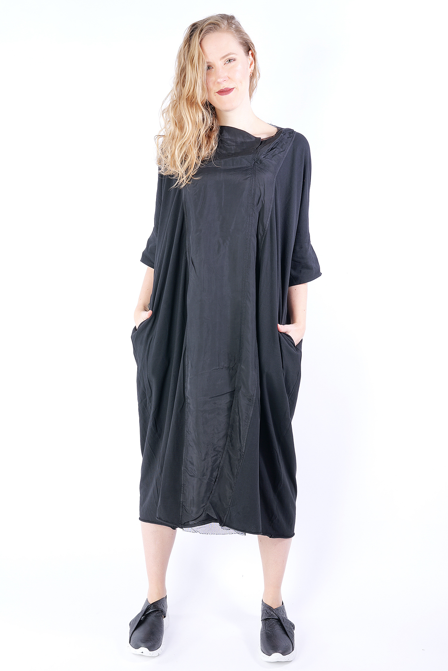 Oversize tunic - black cloud - 1251560905