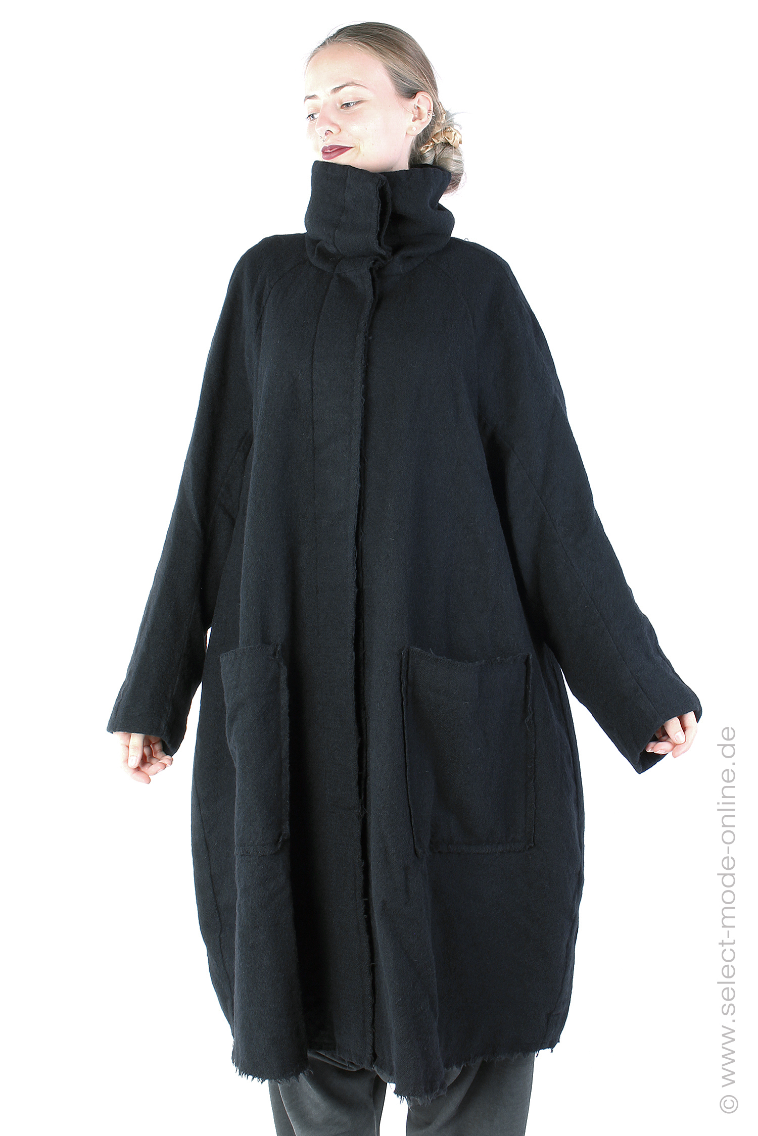 Wool coat - Black - 2243281203