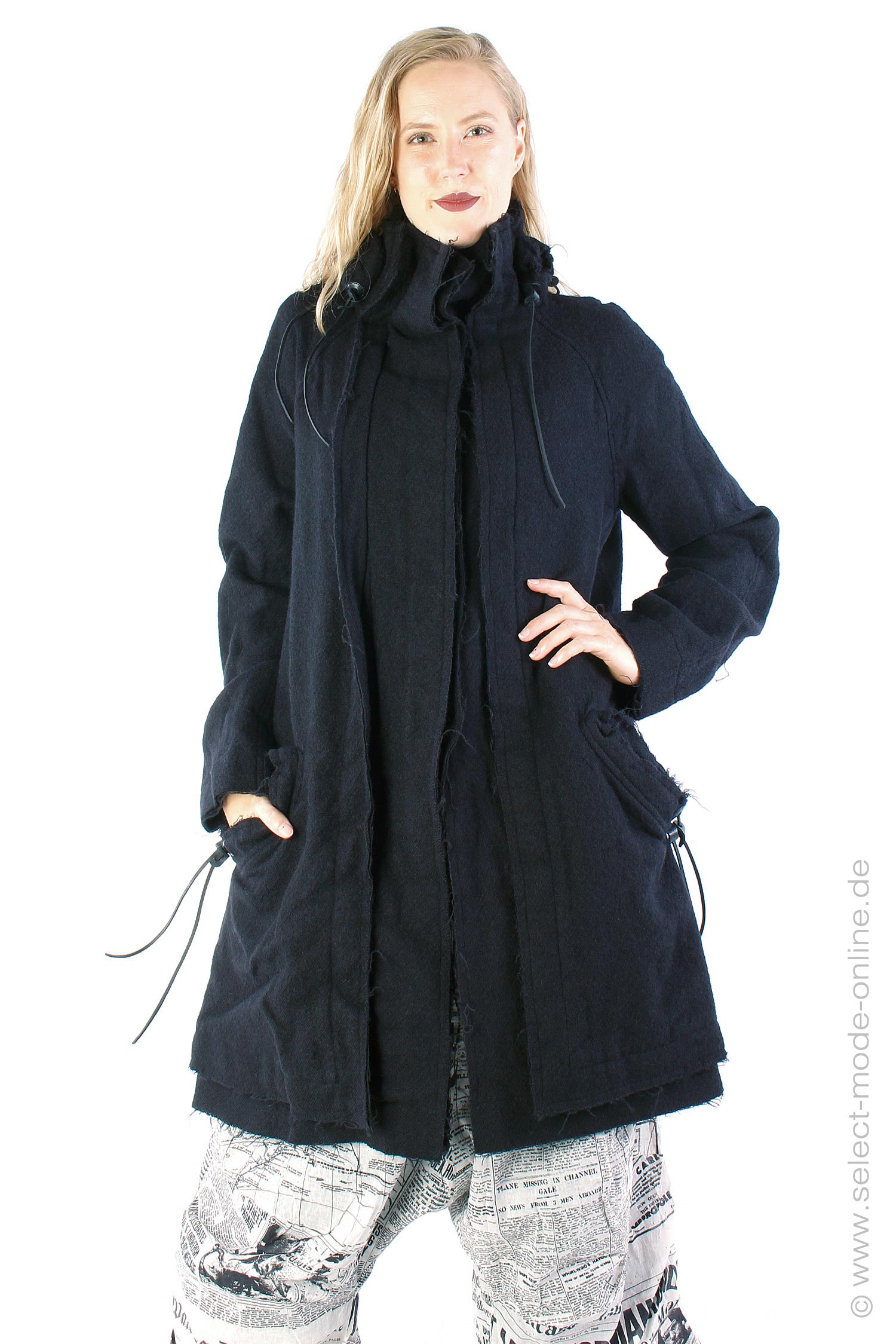 Virgin wool coat - Black - 2242211202