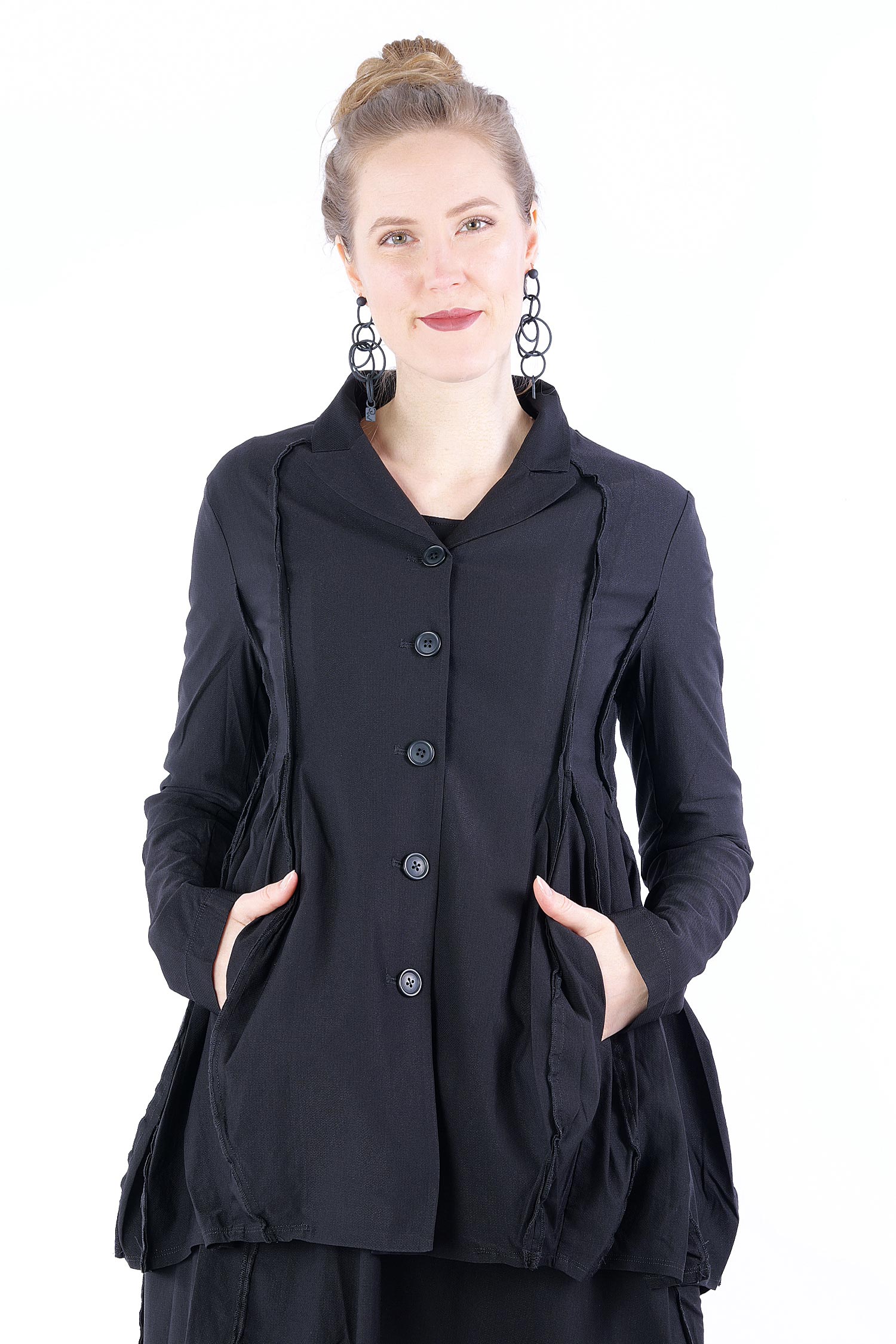 Stretch jacket - 1253221114 - black