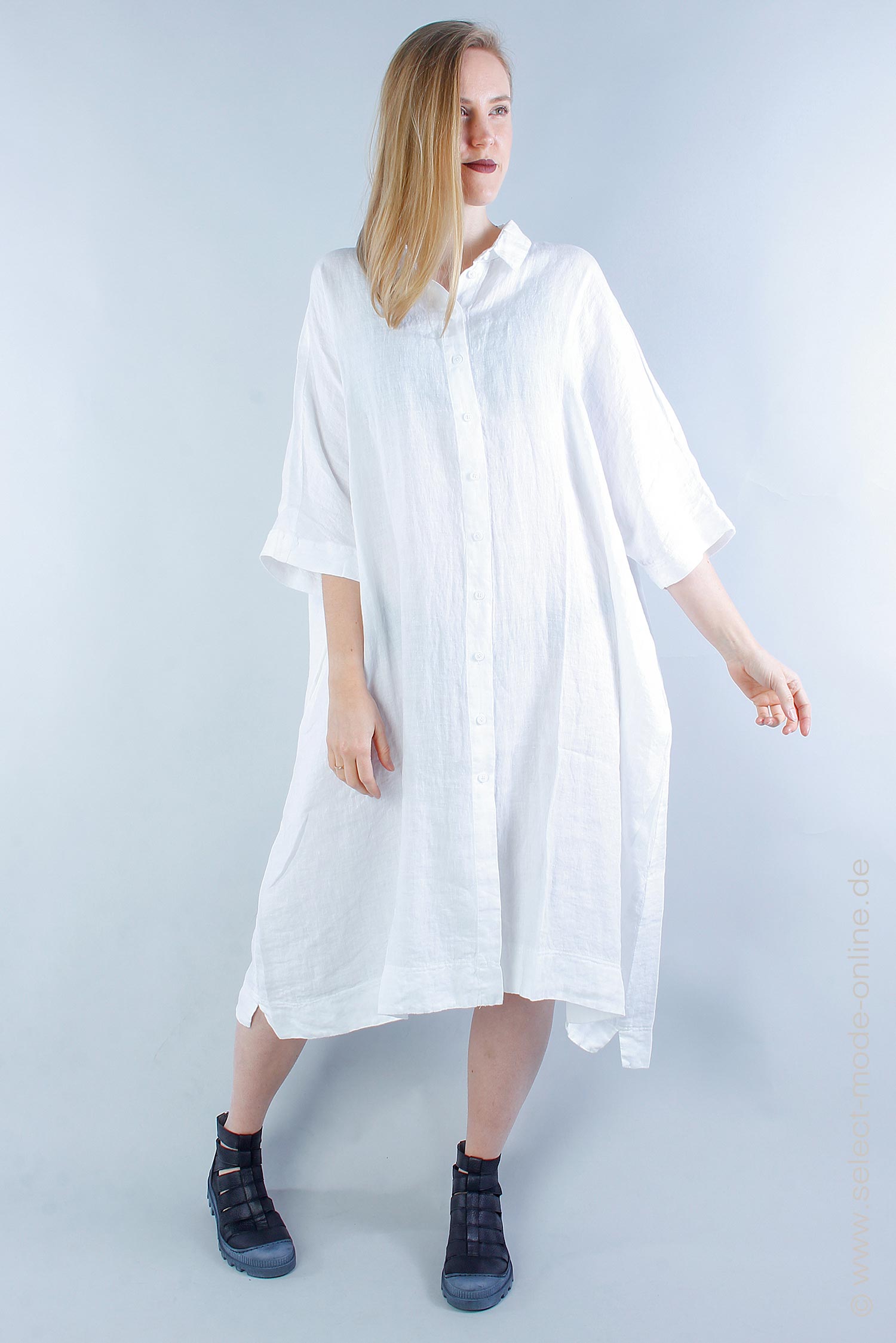 Linen blouse / coat - White - 1243540908
