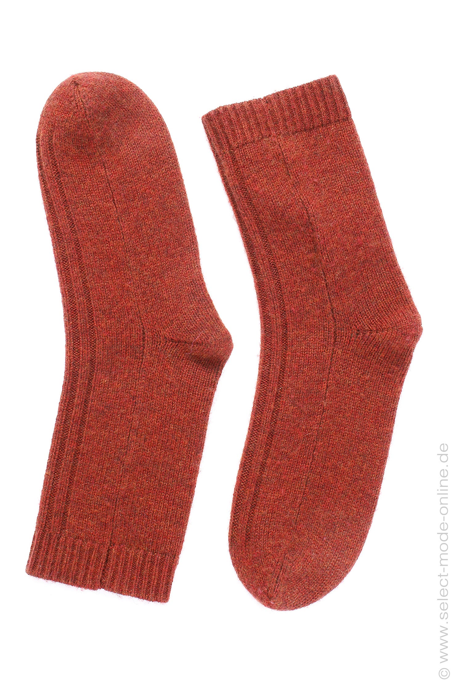 Cashmere socks - Sumac - 2391