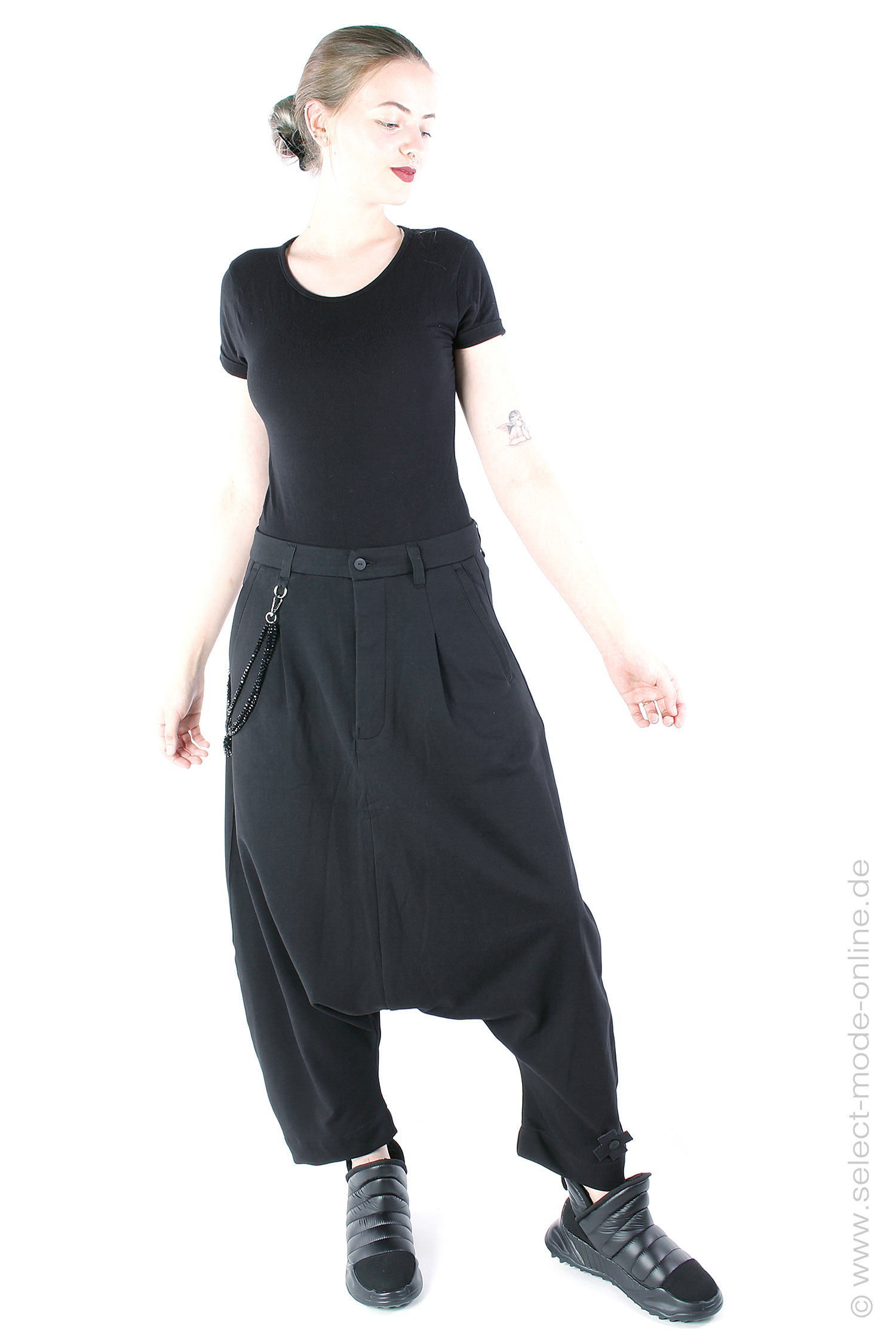 Sweat pants - Black - 1073