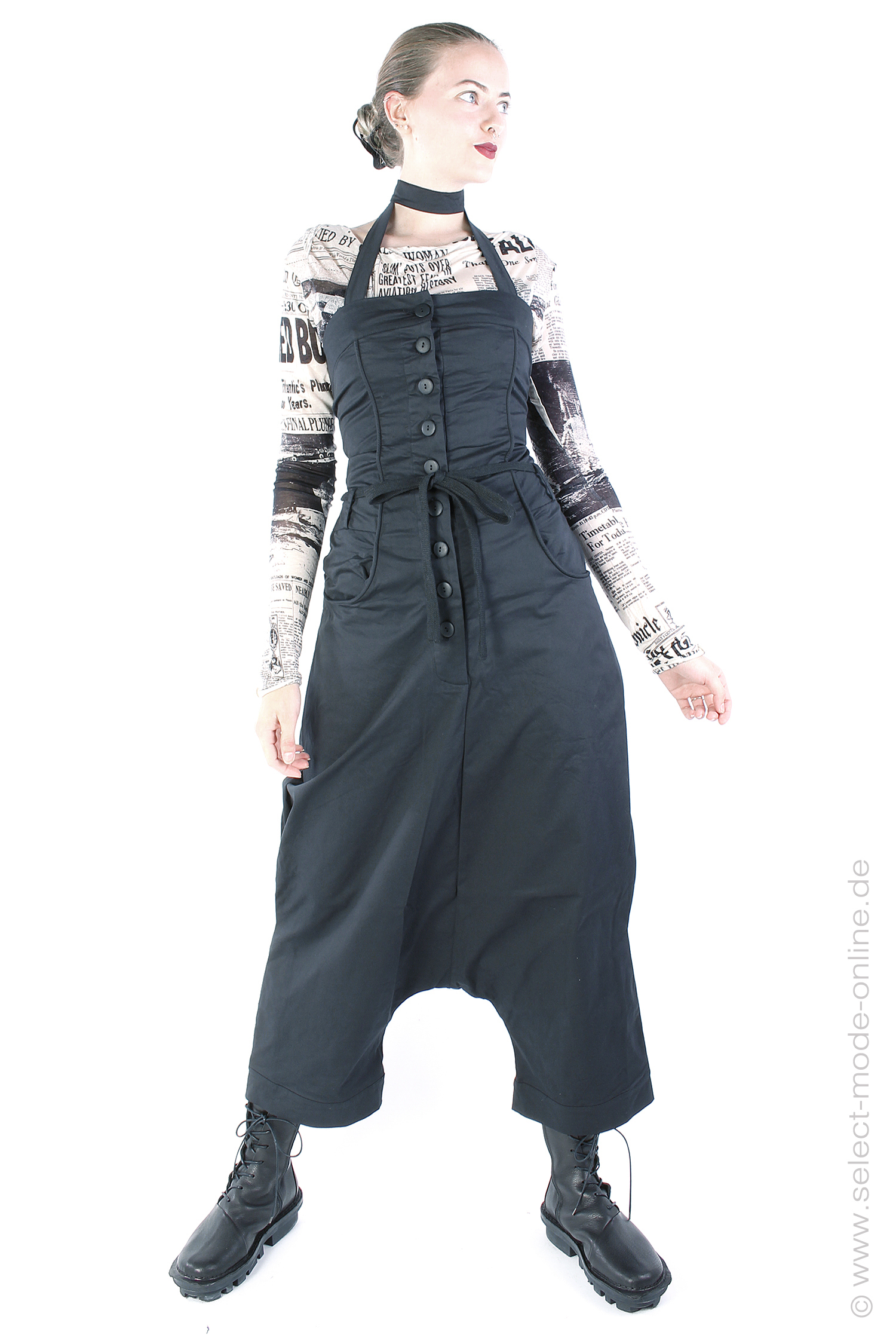 Fancy jumpsuit - Black - MOVER