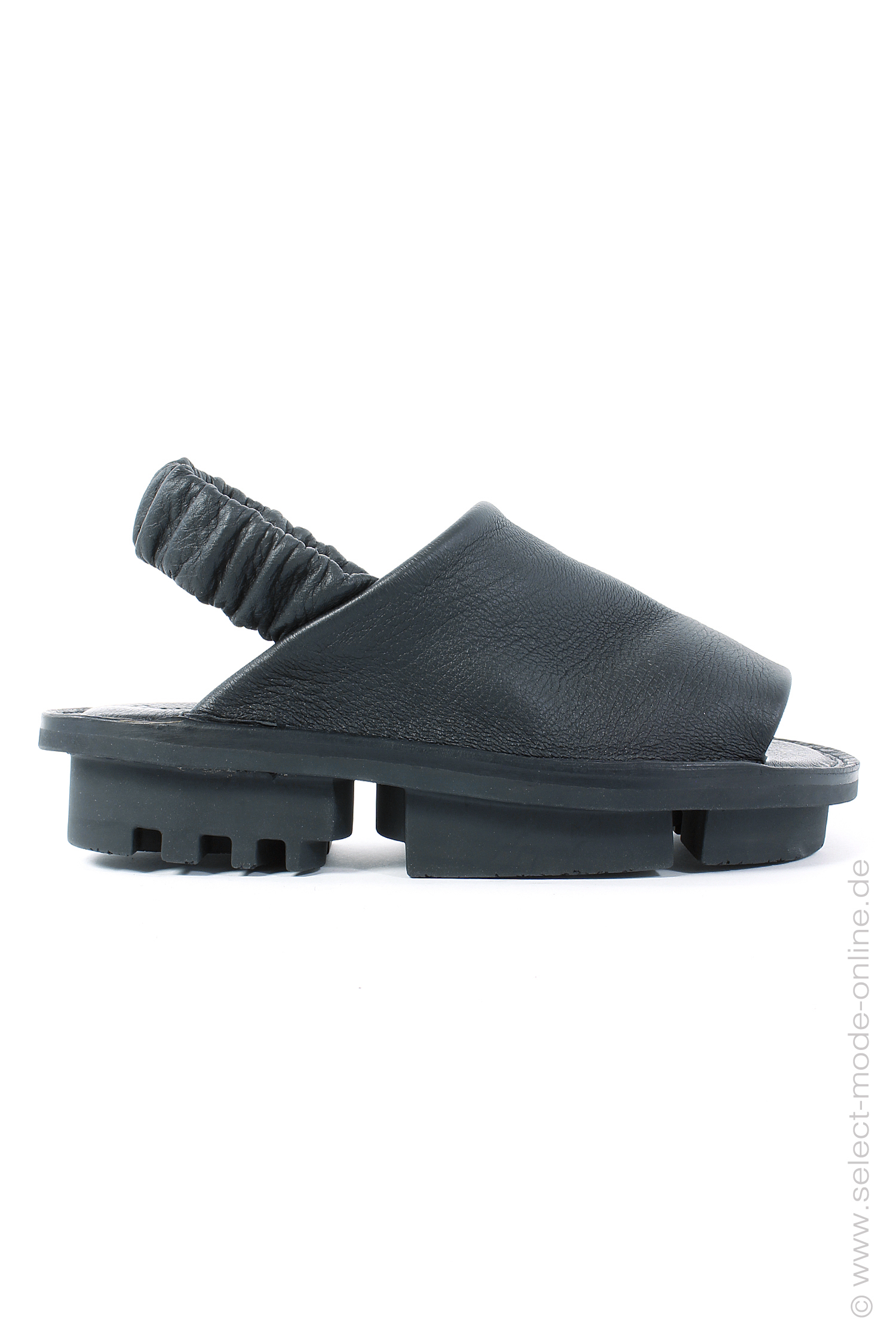 Leather sandals - black - Nudge