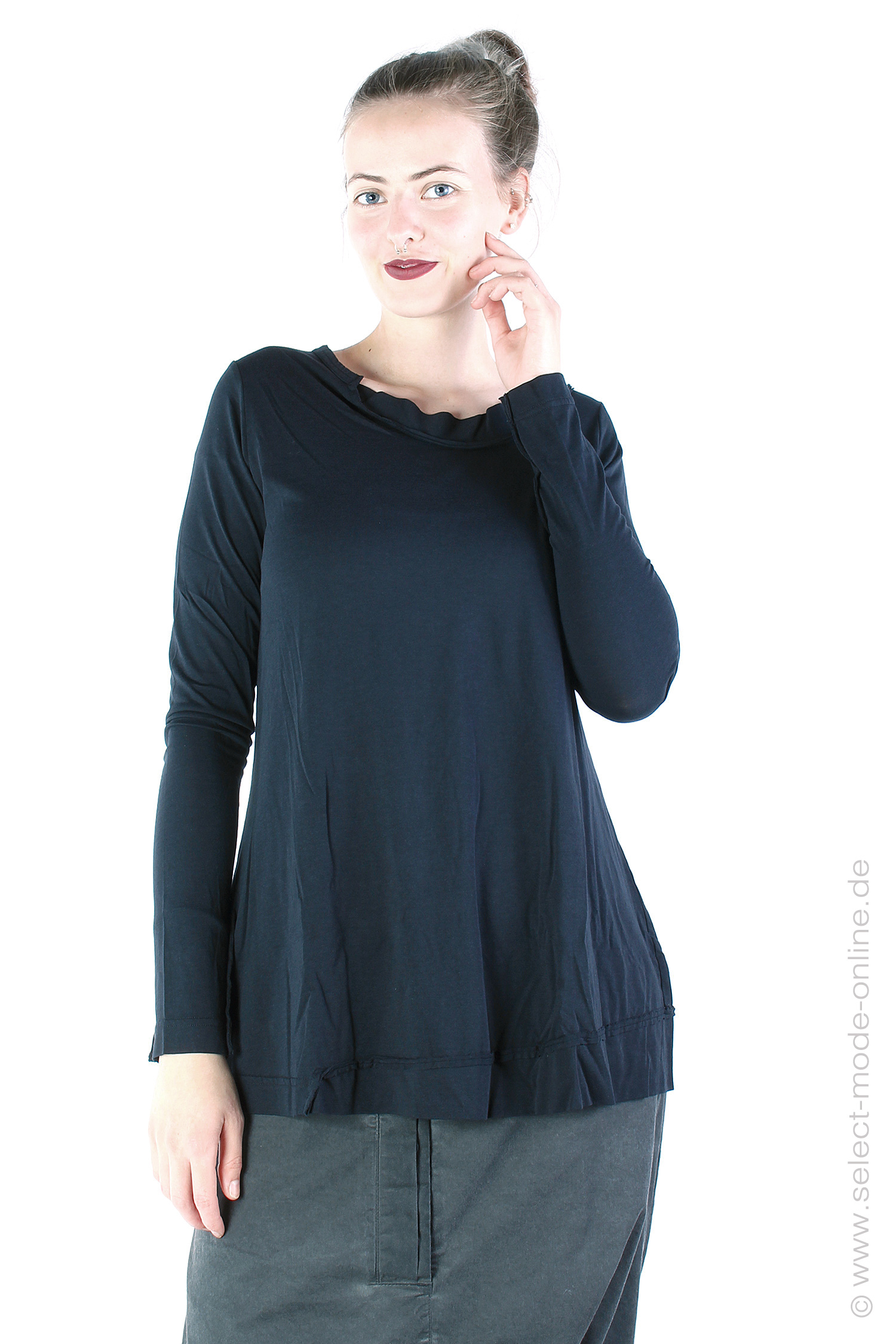 Jersey Longsleeve - Schwarz - 2243260501