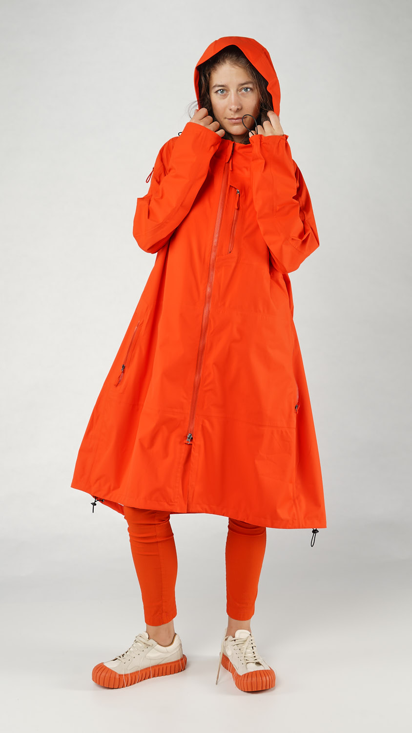 Rain coat - mandarine - 1252001202