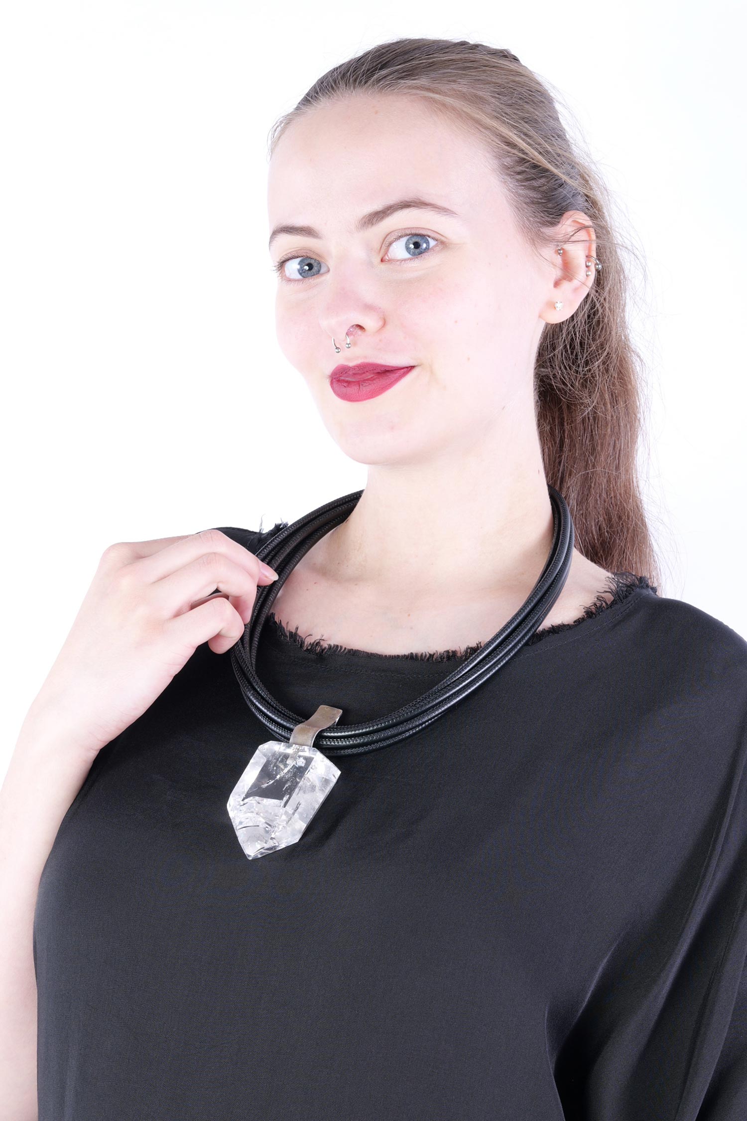 Rock crystal Necklace - DG075