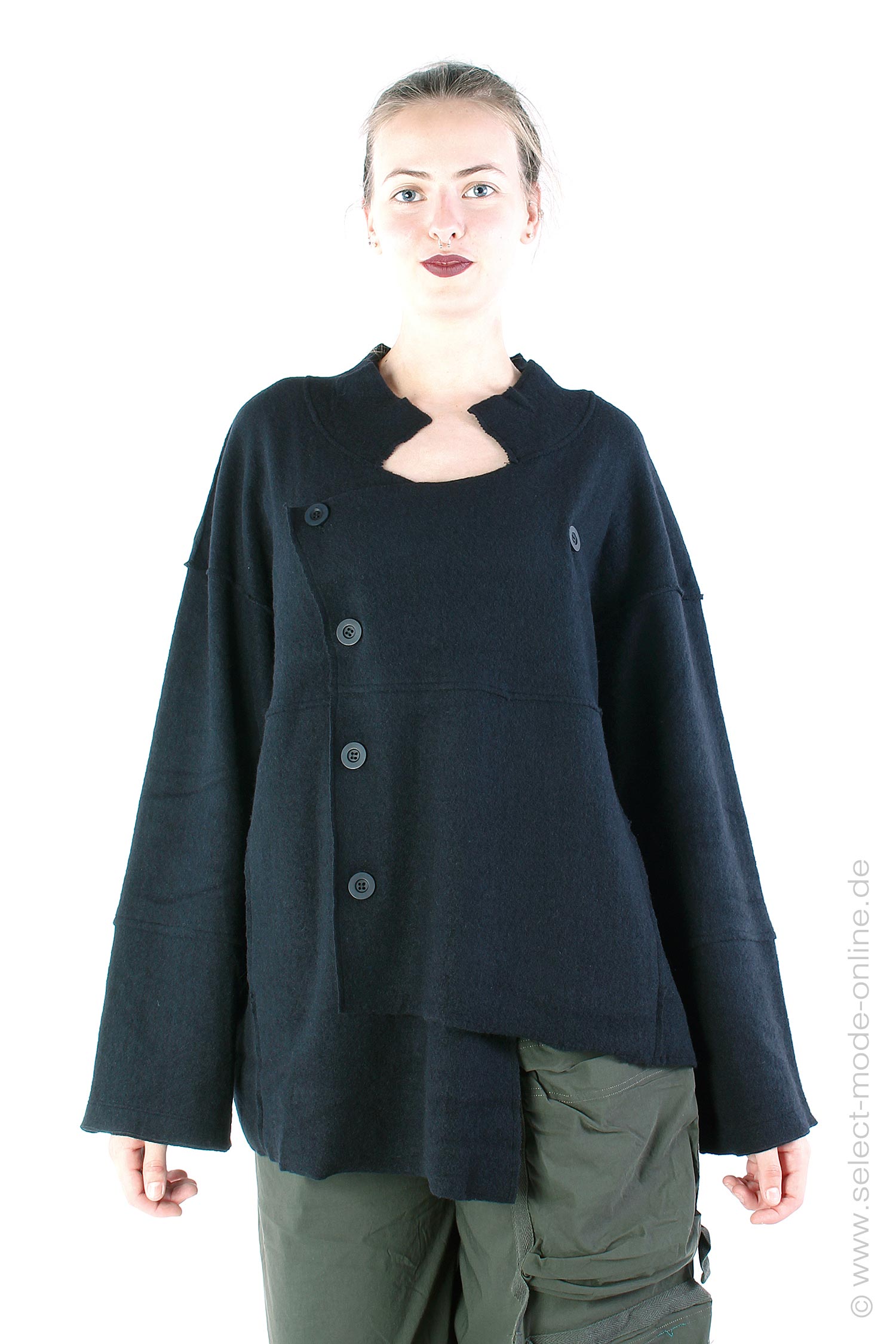 Wool jacket - Black - 242.27.03