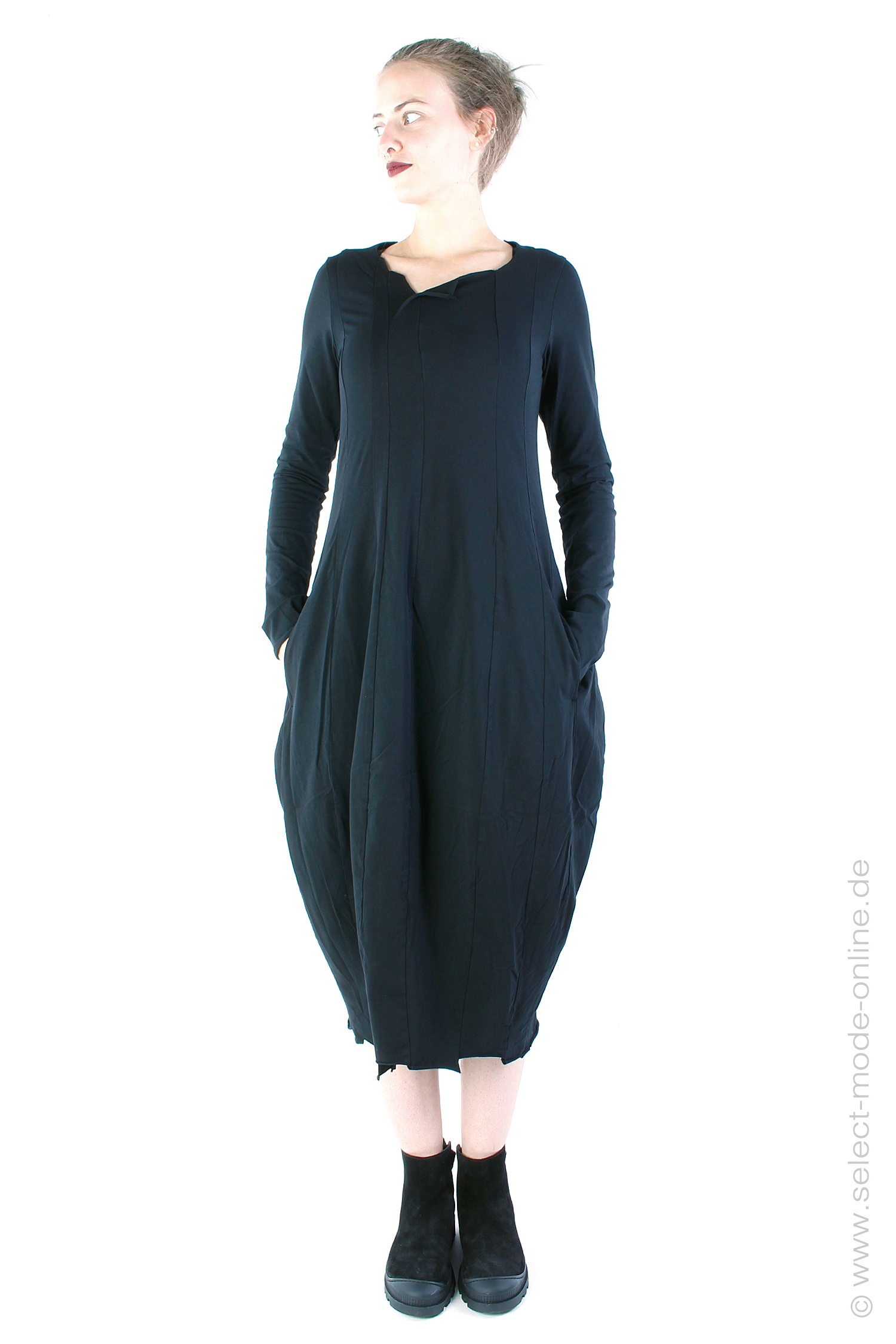 Tulip dress - Black - 2243470902