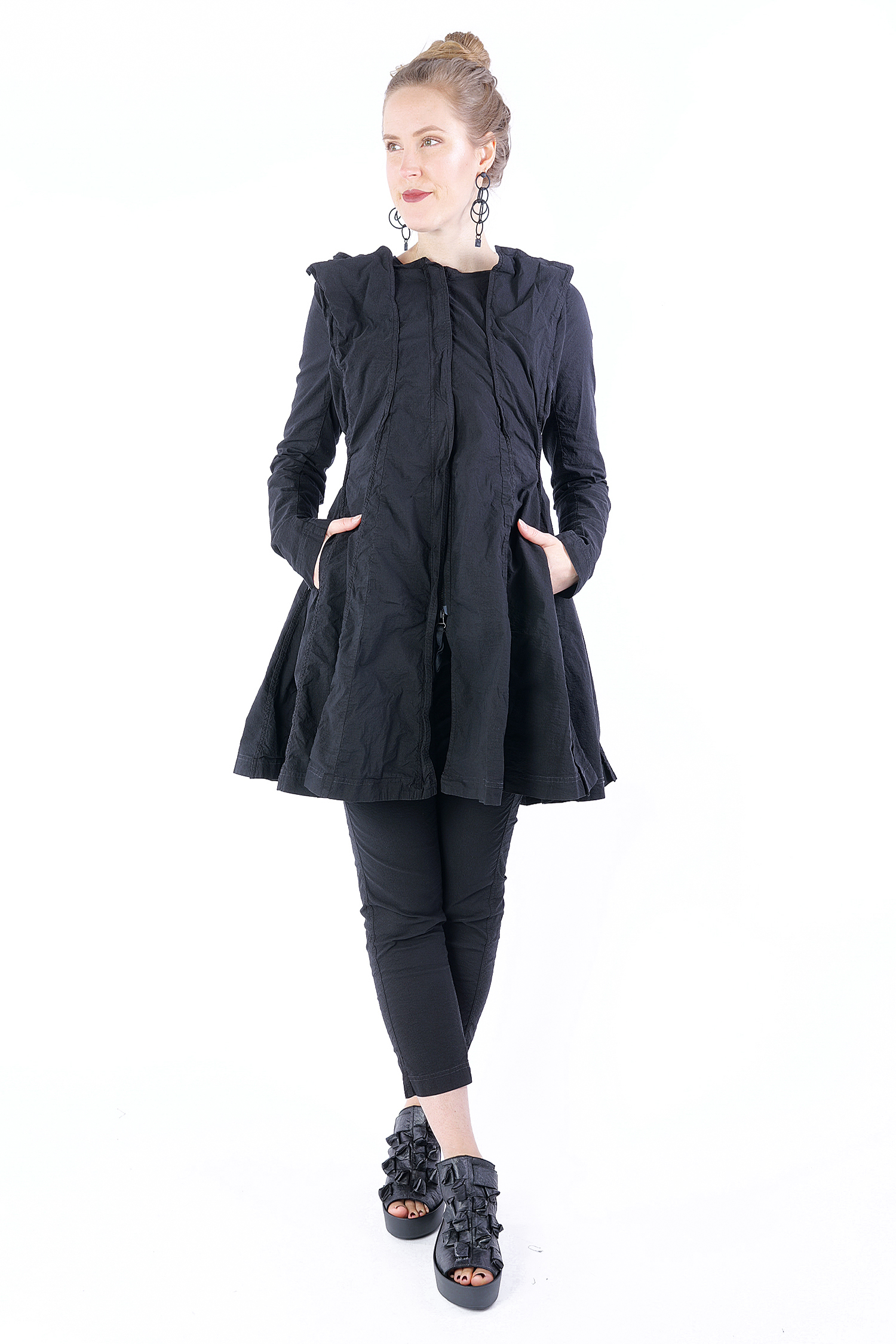 Stretch coat - black - 1252241202