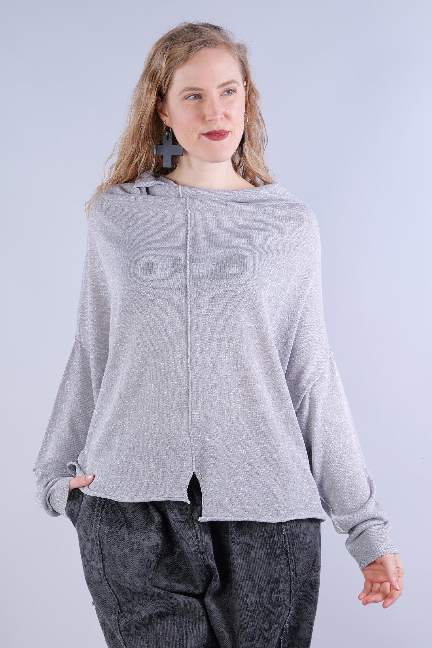 Glitter pullover - moon sparkle - 1251840702