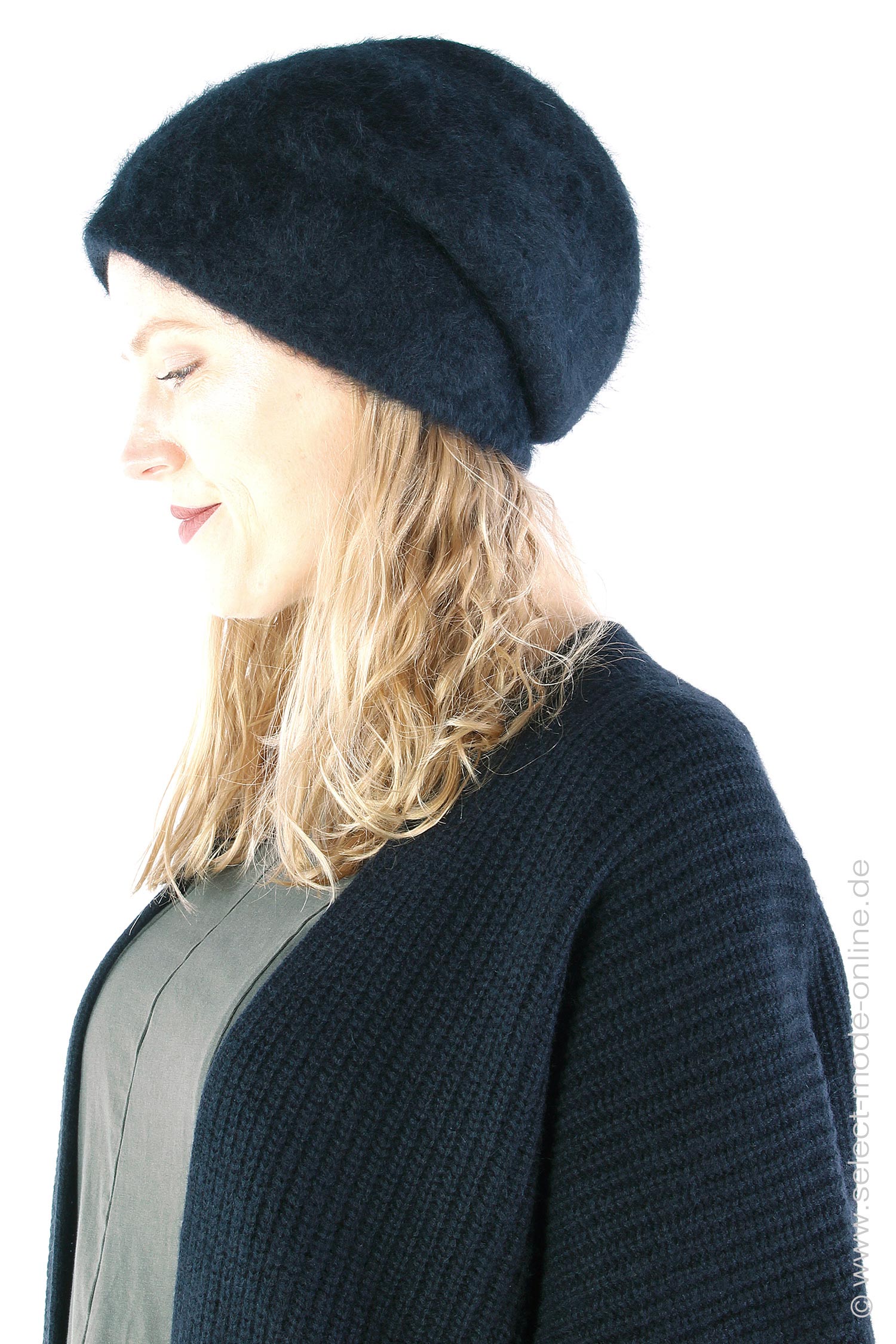 Cashmere beanie - Black - 2476-1