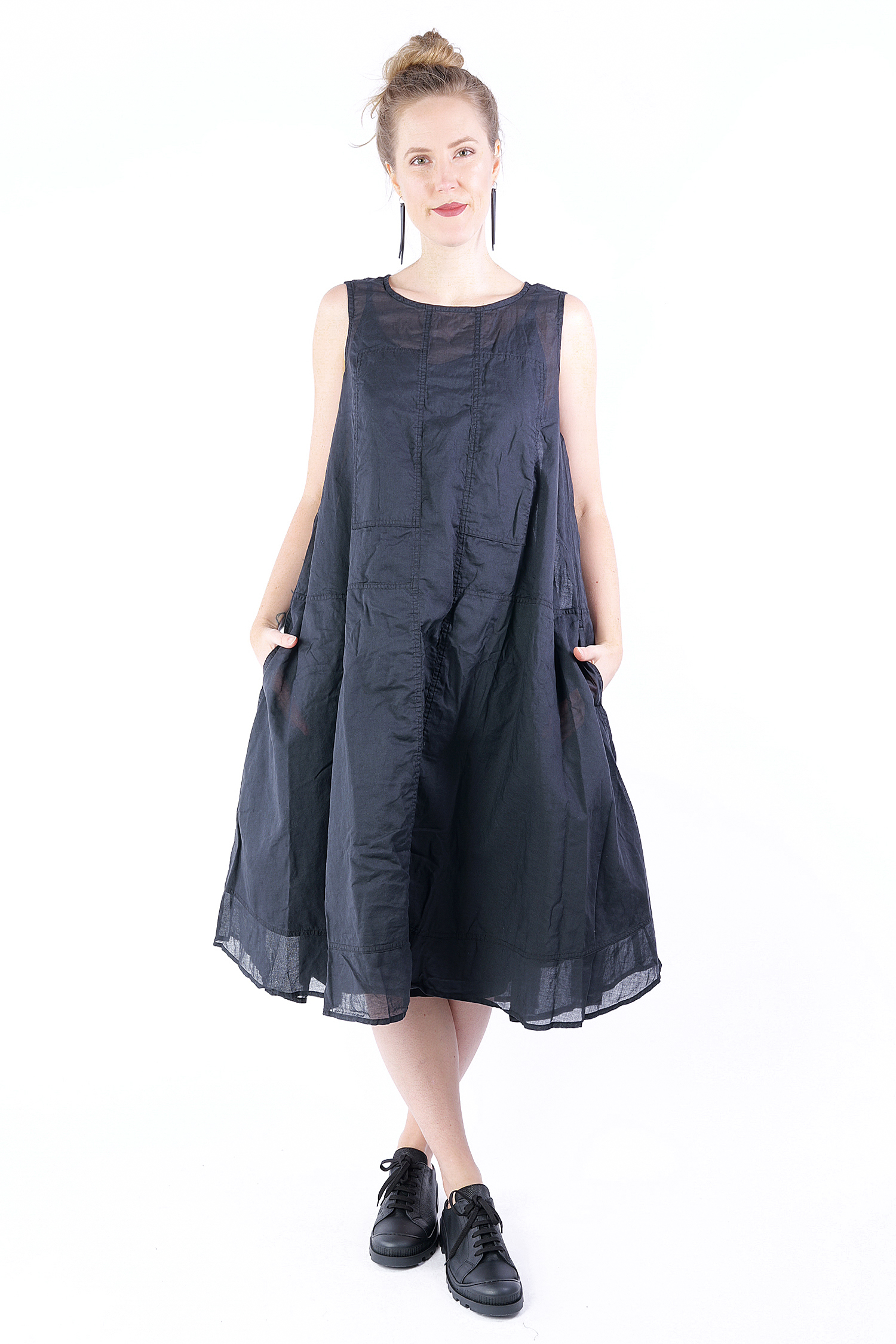 2 in 1 dress - black paper - 1252580906