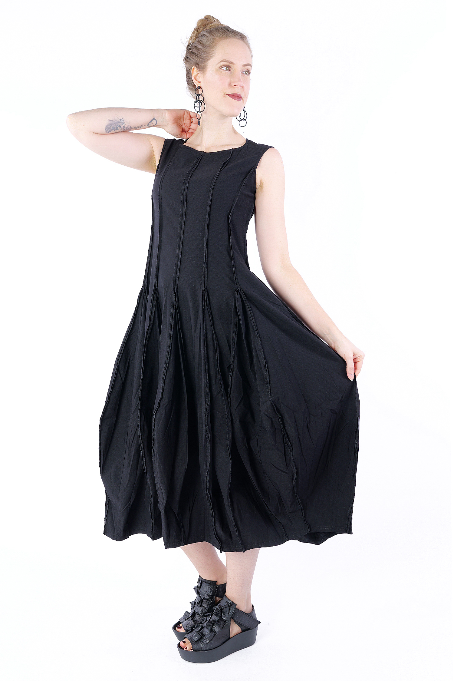 Stretchkleid - 1253220913 - Schwarz