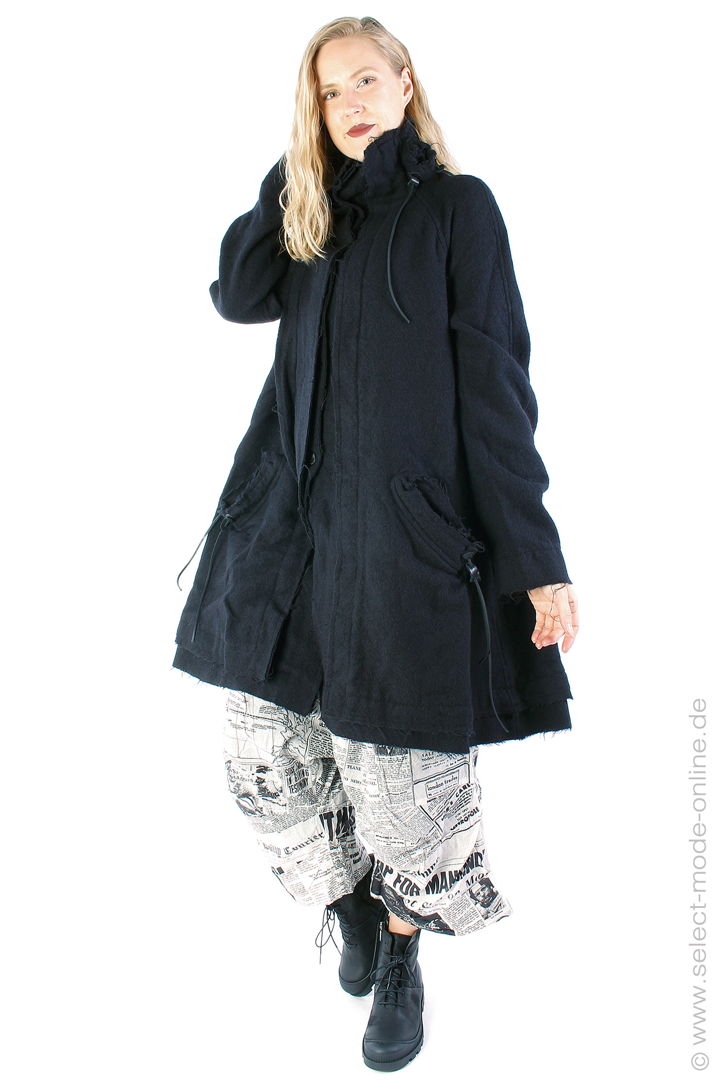 Virgin wool coat - Black - 2242211202