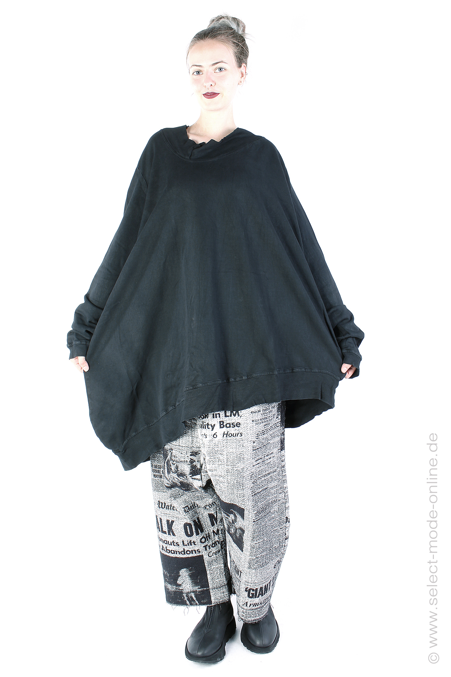 Oversize sweater - Black - 2242270502