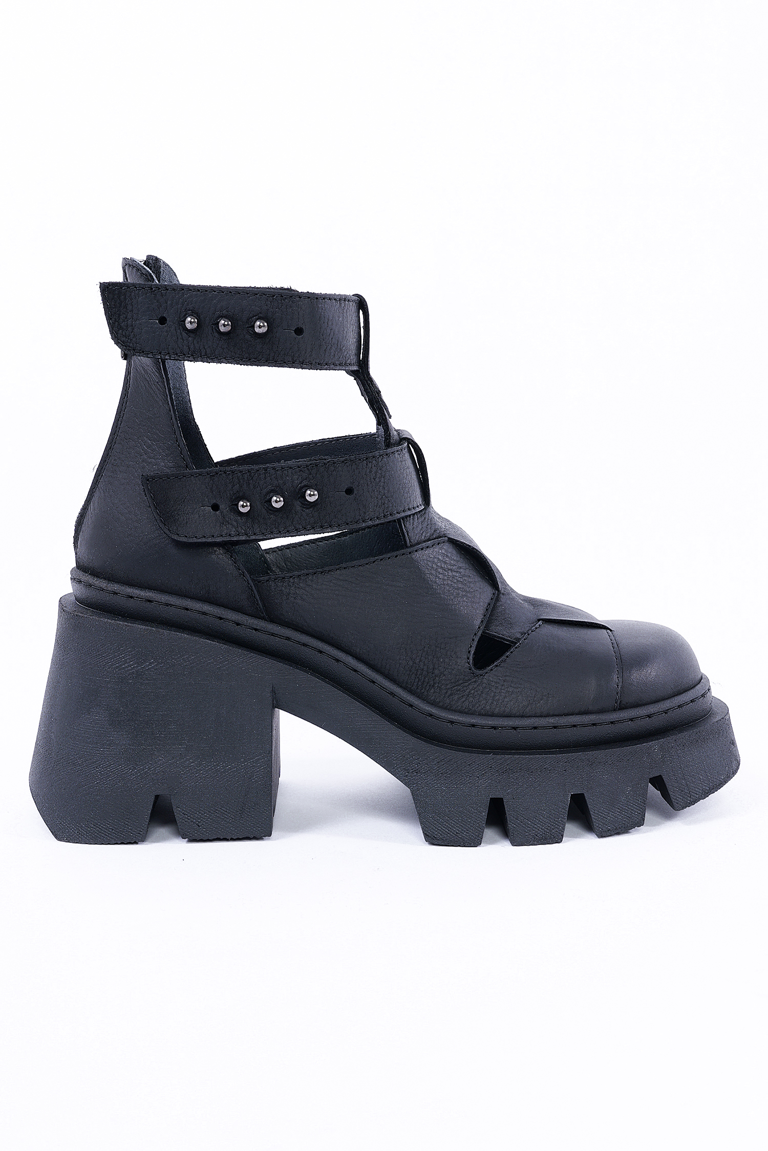 Platform sandals - Black - 7402