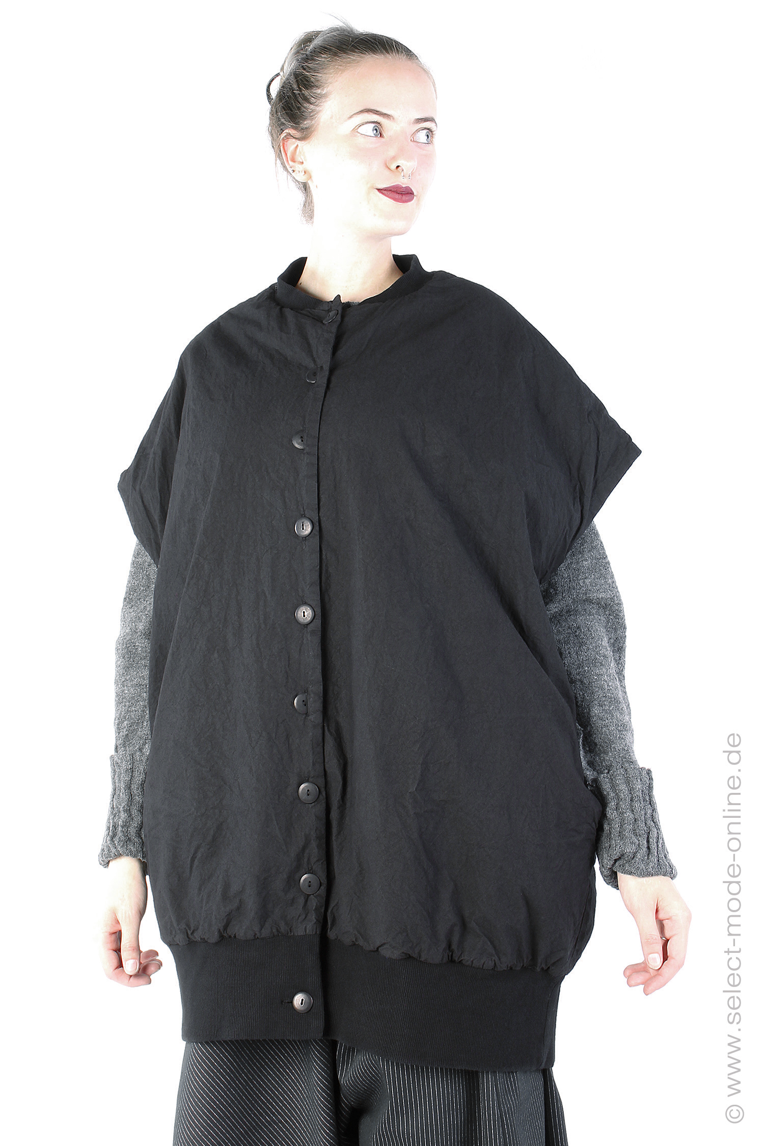 Wadded vest - Black - Diegros