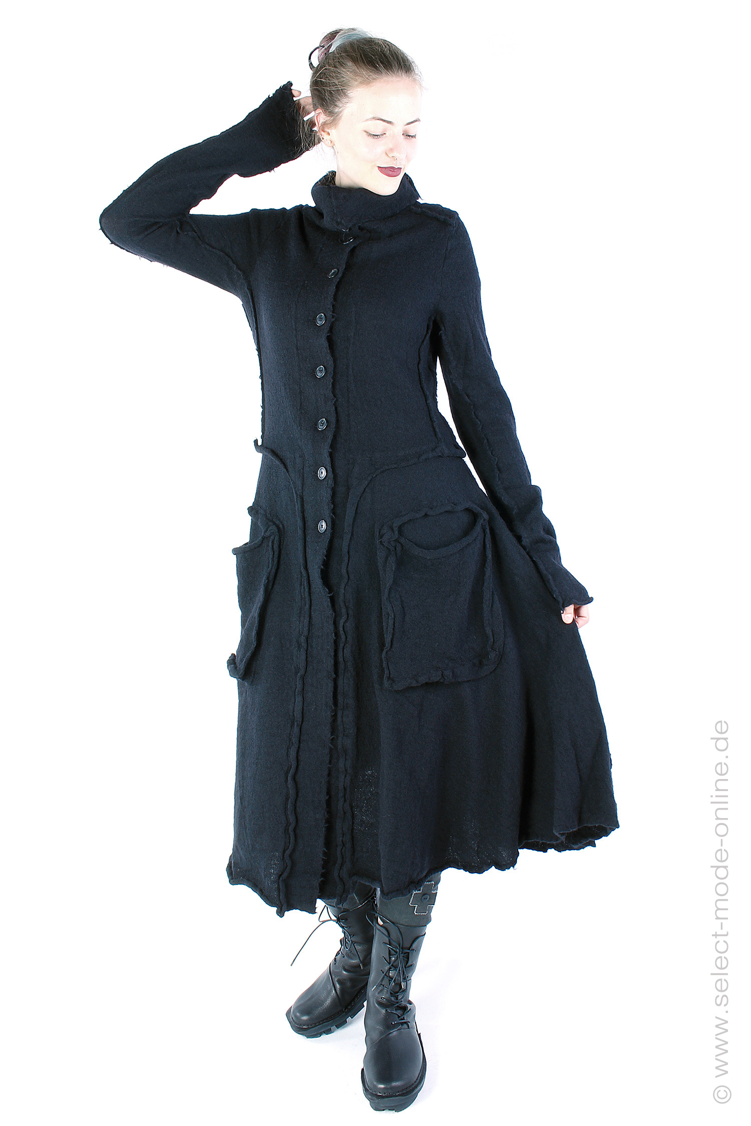 Virgin wool coat - Black - 2243897208