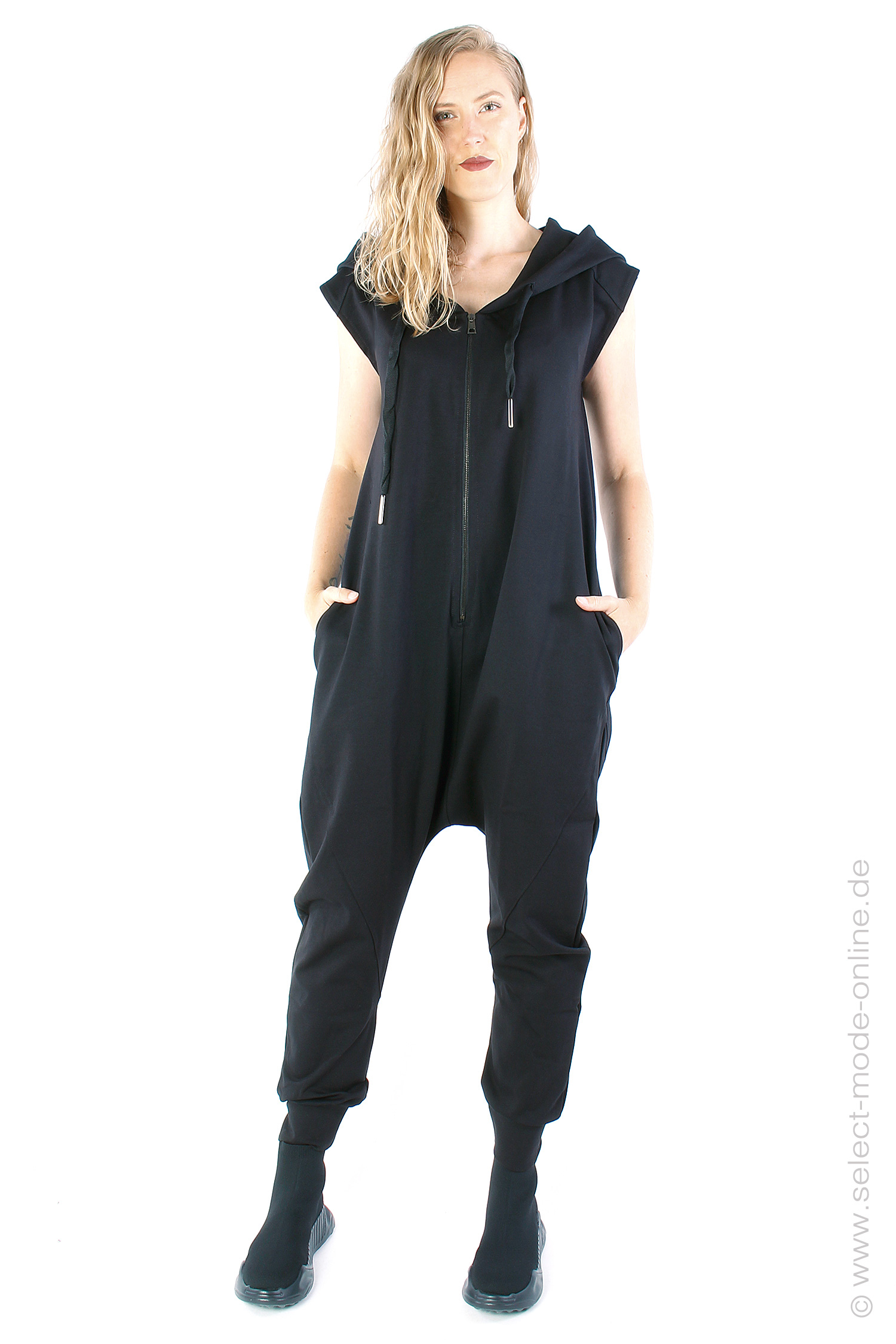 Oversize jumpsuit - Black - LW948