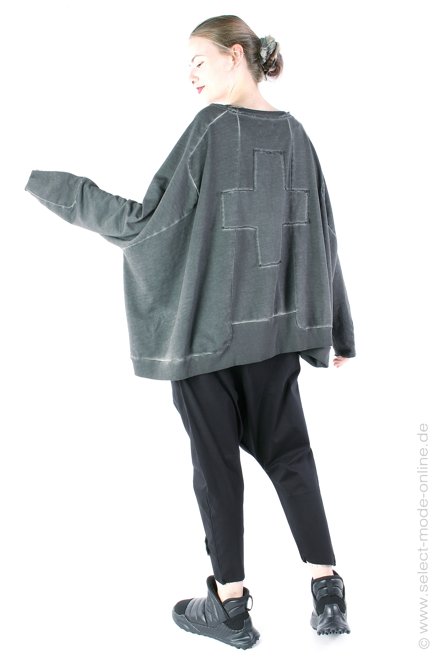 Oversize pullover - Asphalt - 2080