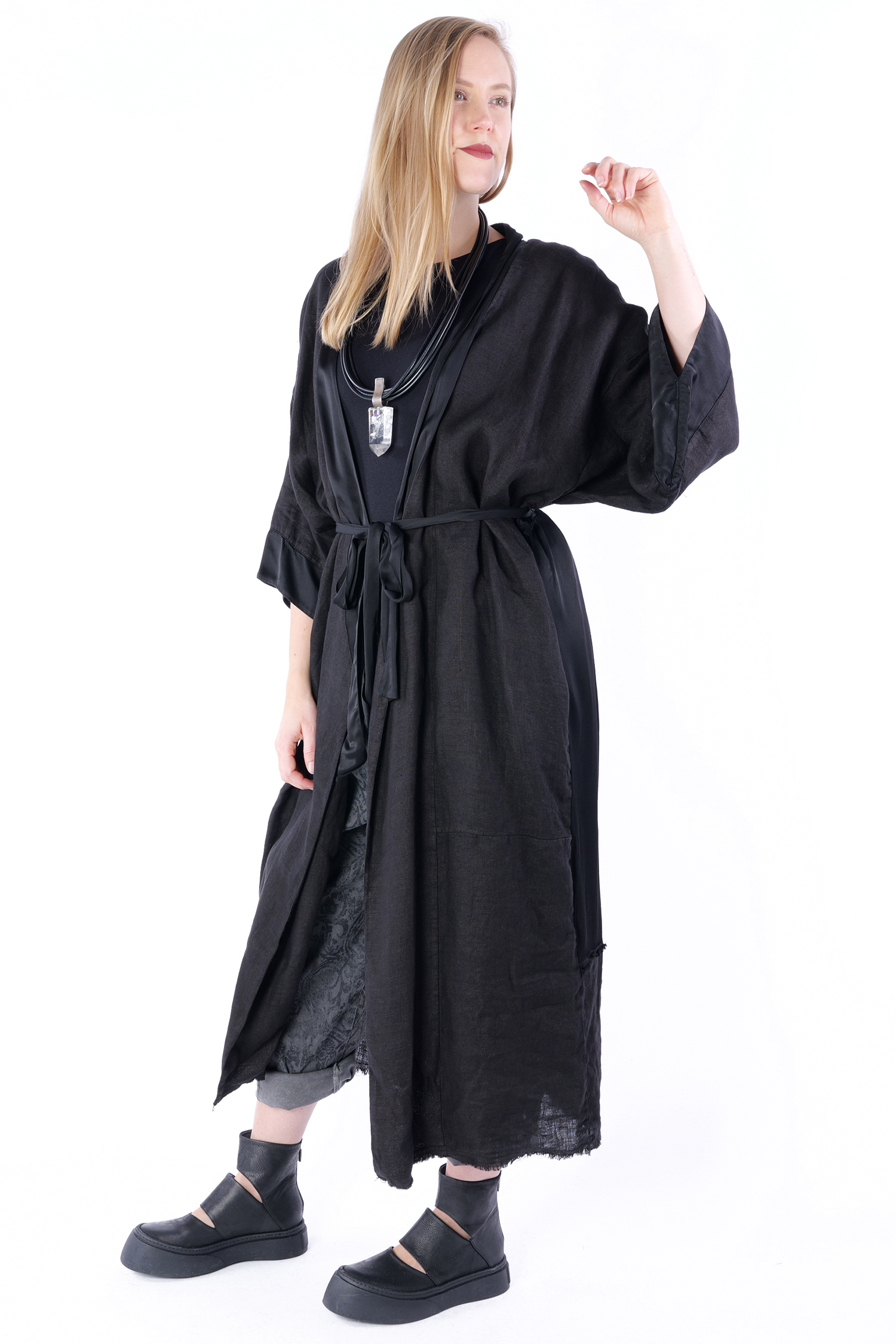 Kimono - Schwarz - S29