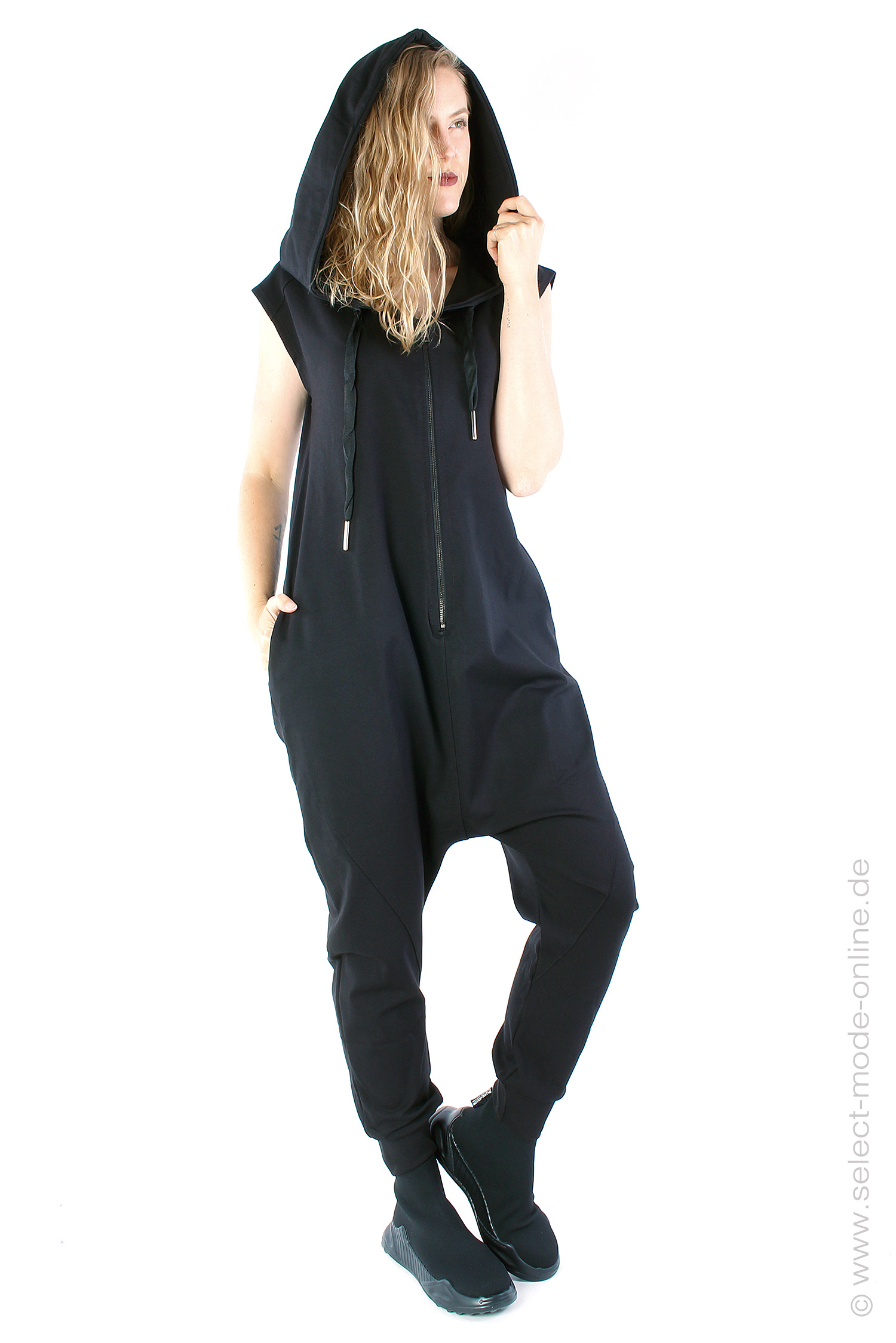 Oversize jumpsuit - Black - LW948