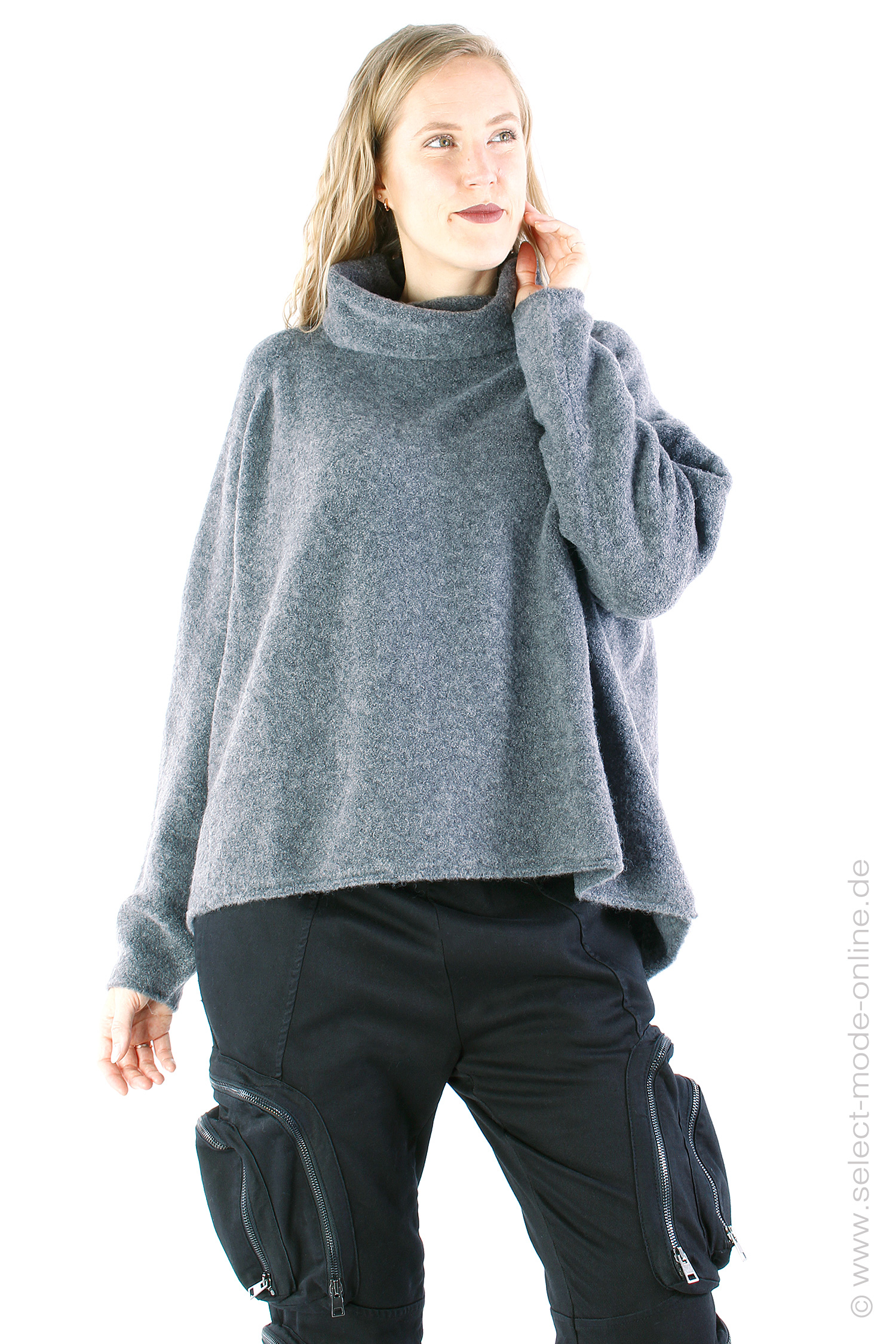 Kuscheliger Strickpullover - Rock - 2243310701