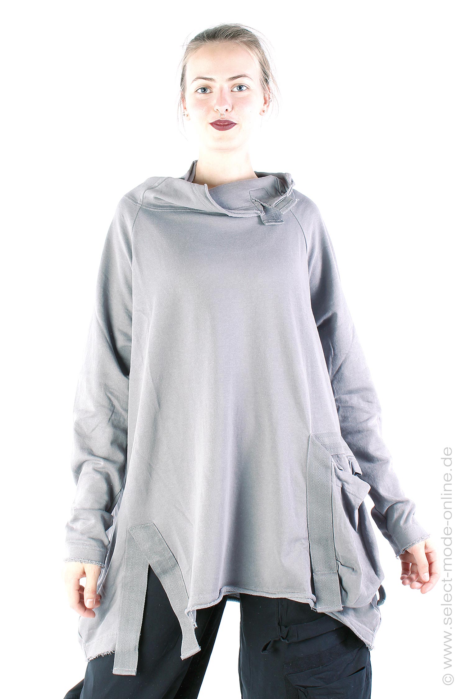 Oversize Sweatpullover - Rock - 2243250505