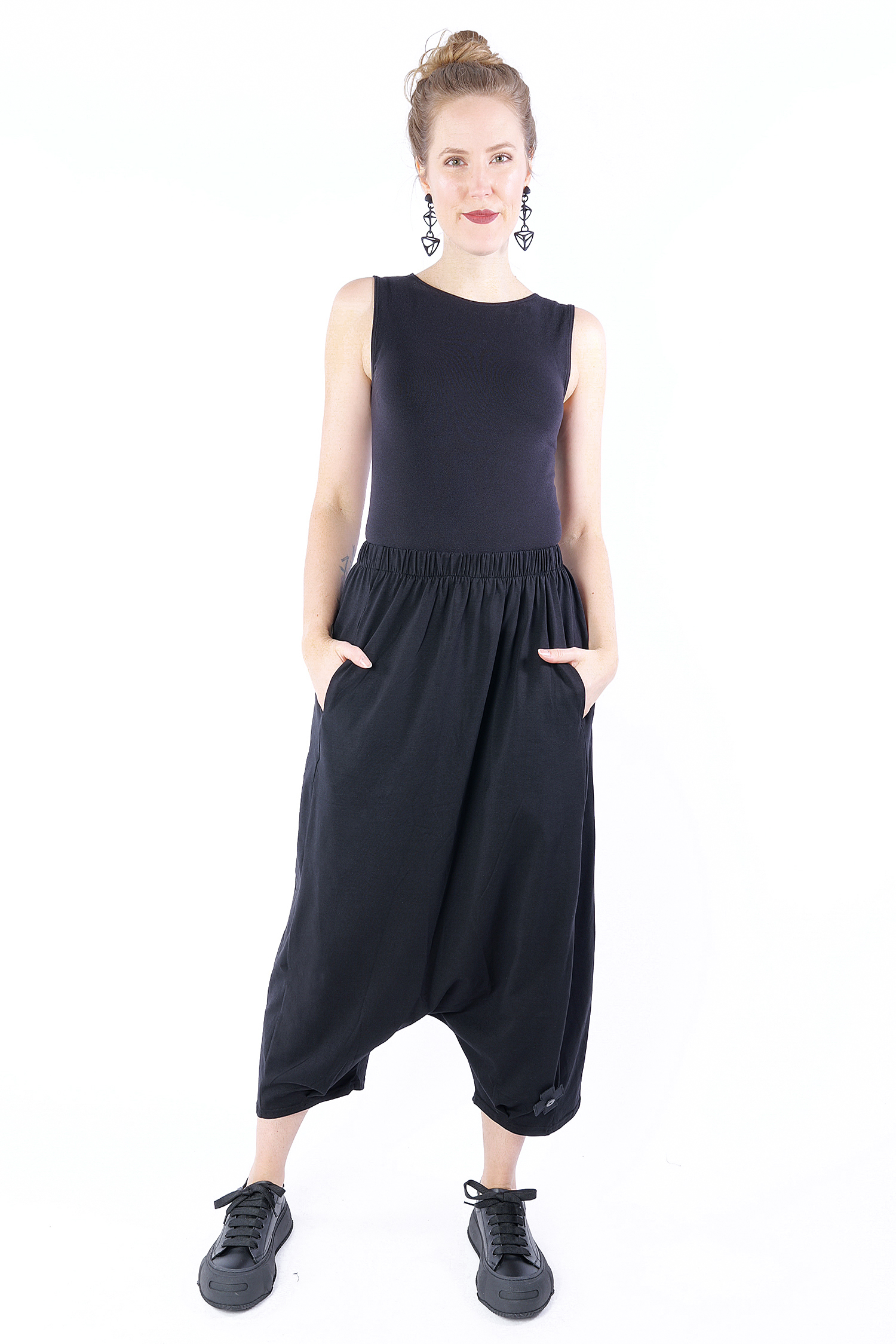 Jersey pants - Black - 1053