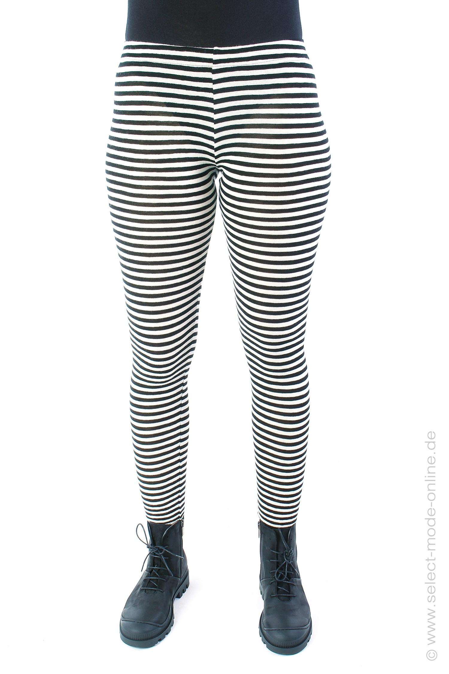 Merino leggings - white/black - 3001