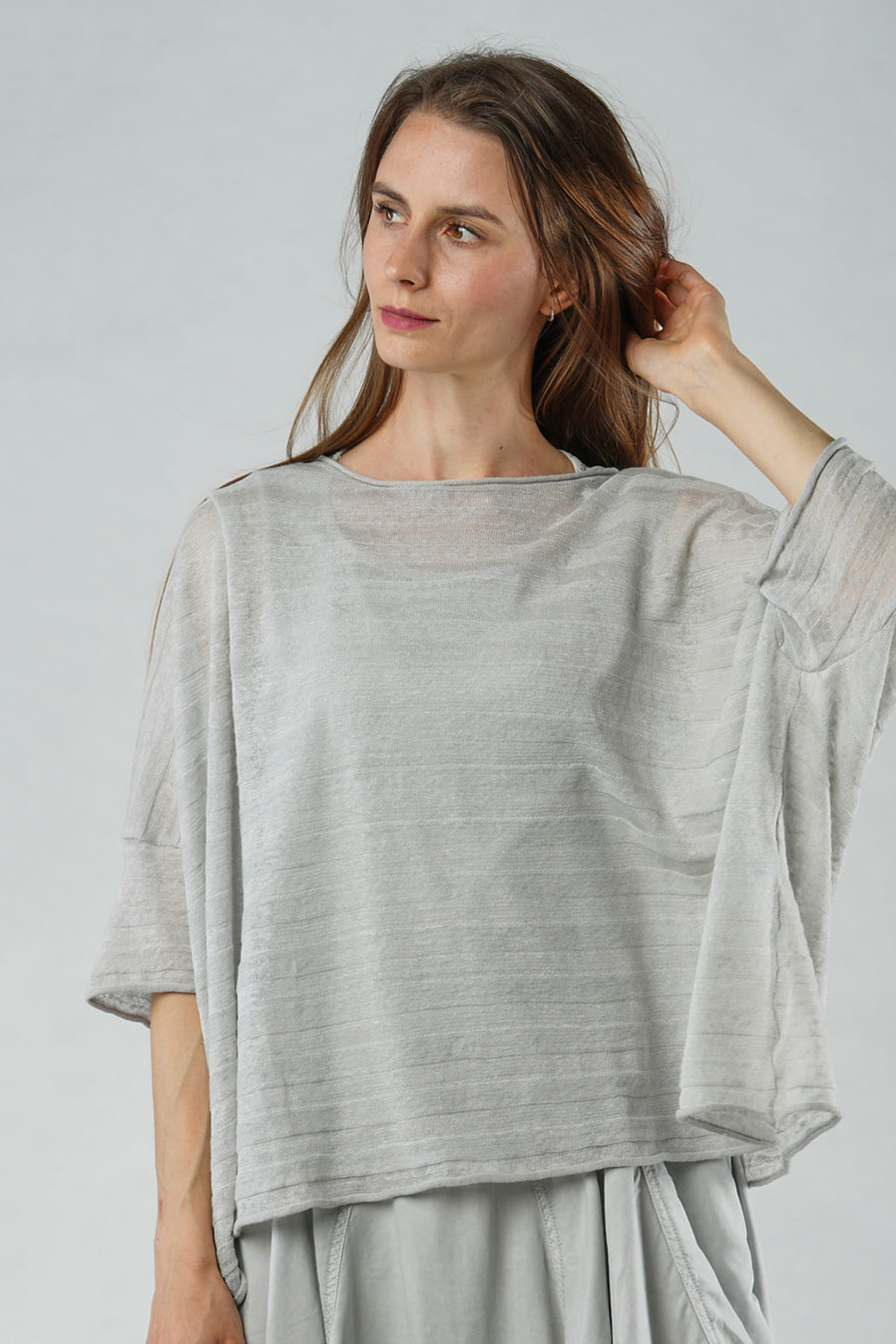 Fine knit top - 1253510701 - offwhite