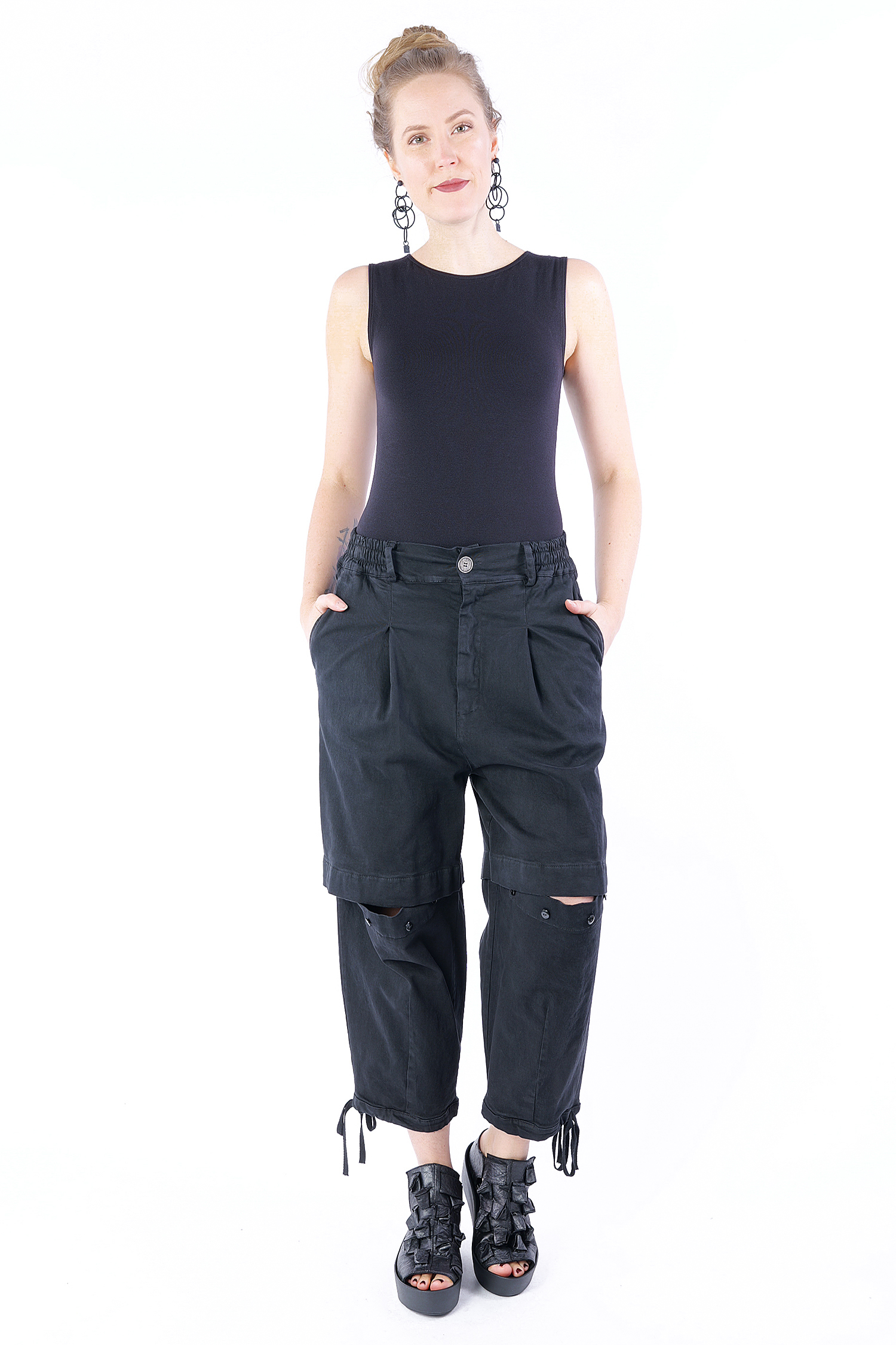 Denim pants - Black - M1050