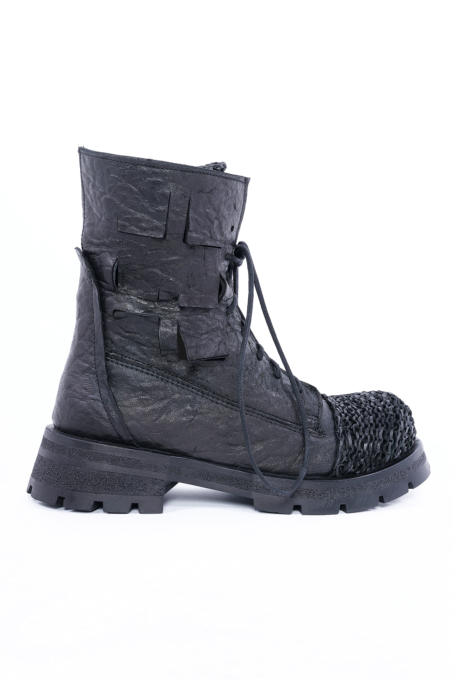 Ankle boots with zipper - black - Spirit