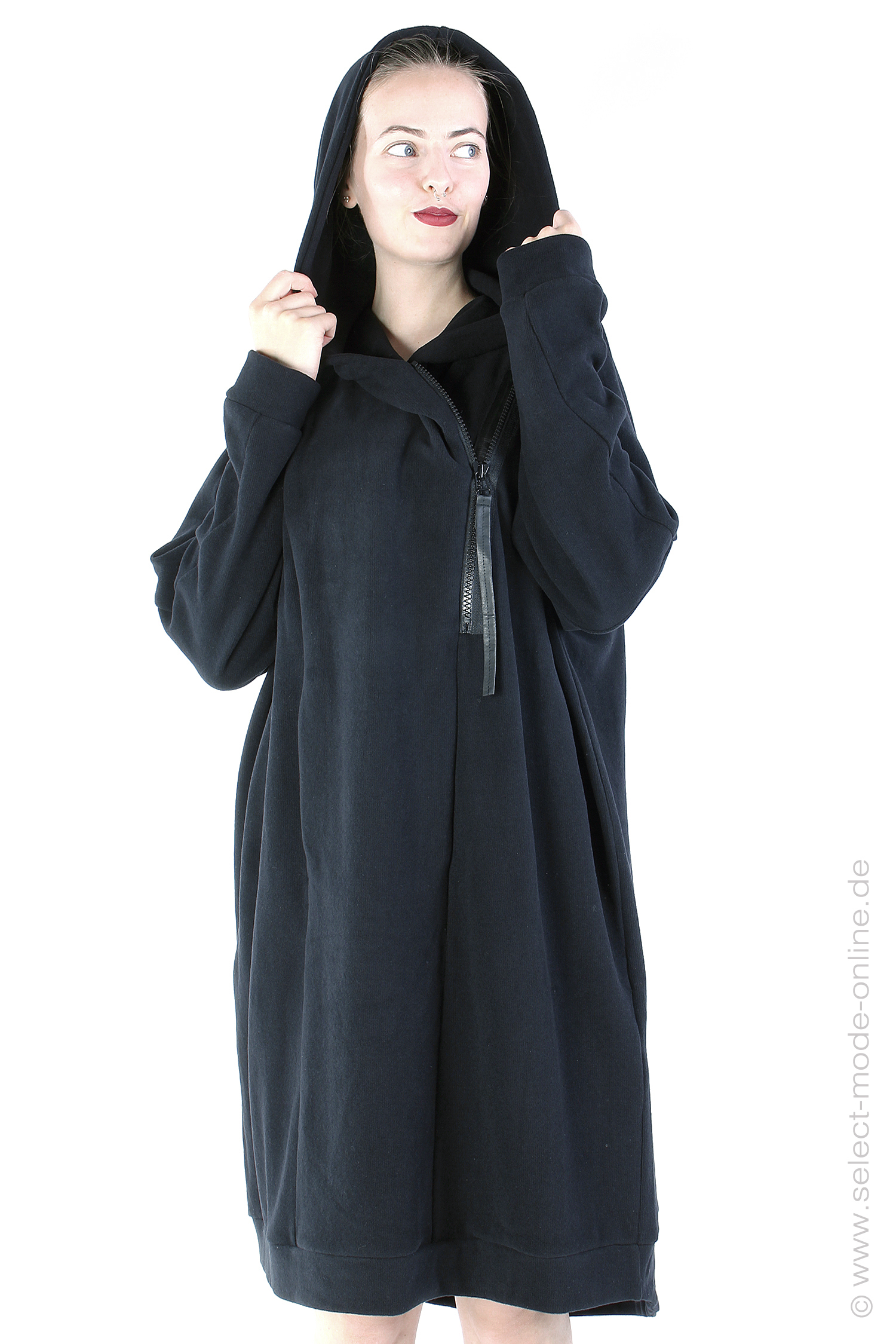 Cosy tunic - Black - GILLA