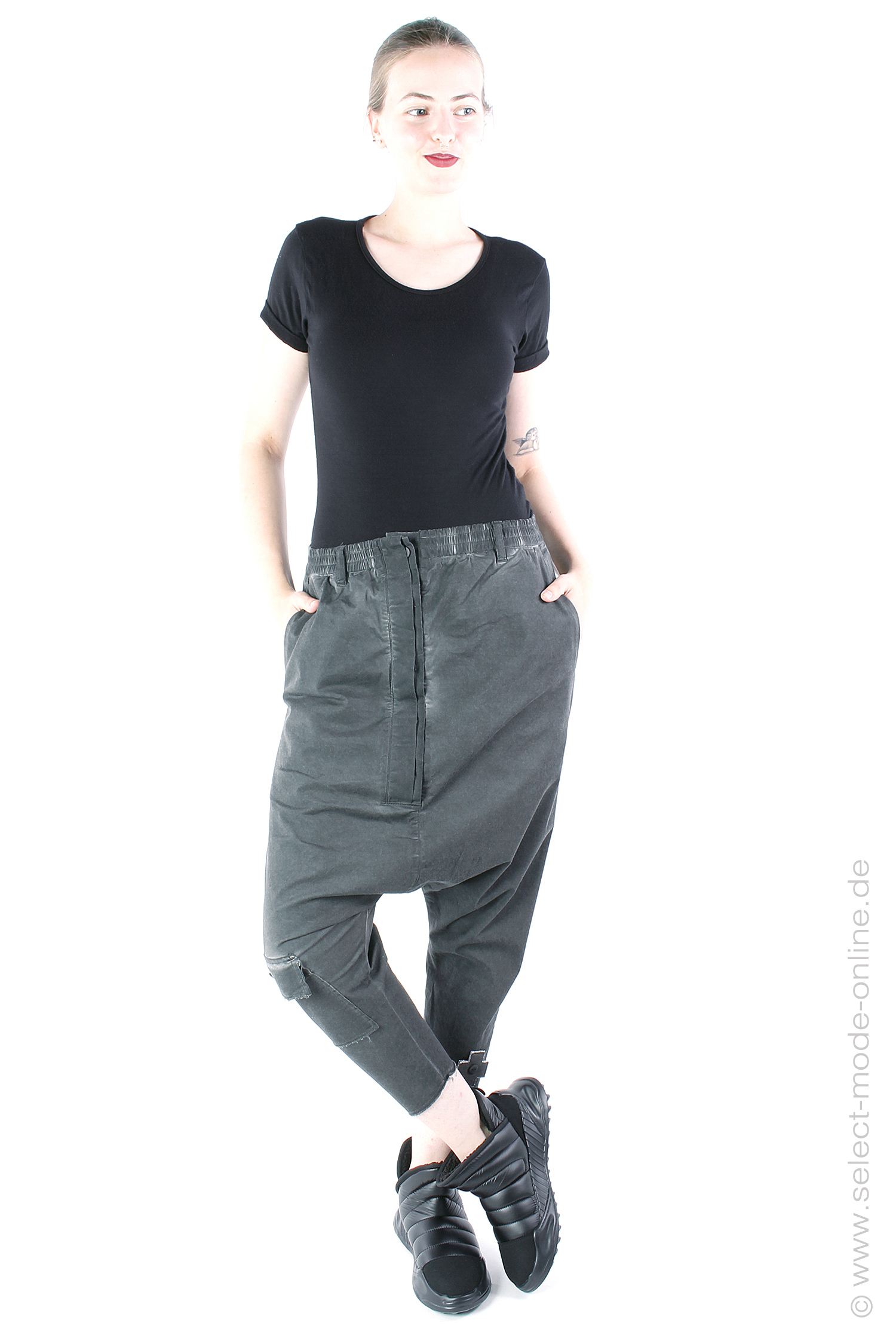 Stretch pants - Asphalt - 1070