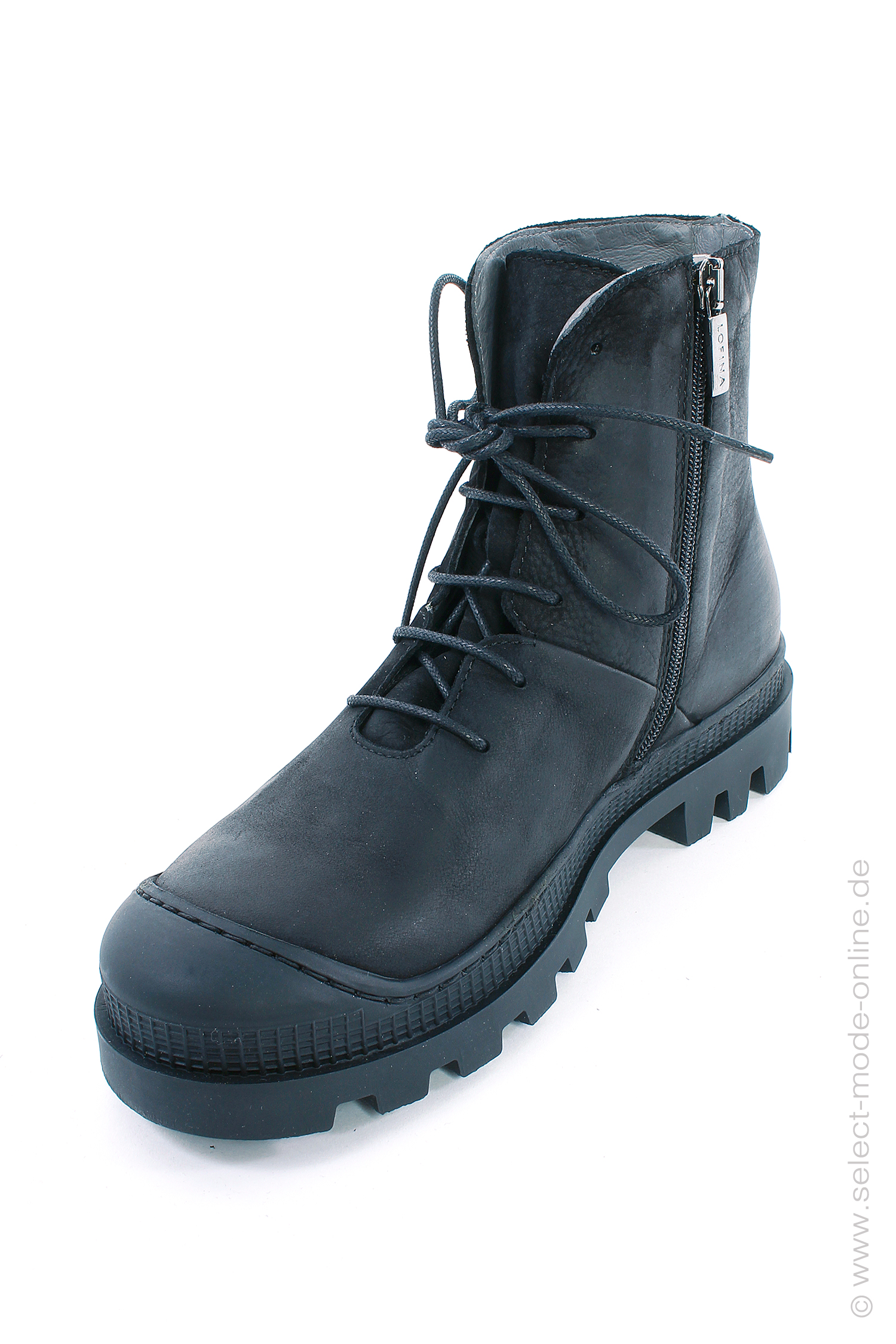 Leather boots - Black - 4363