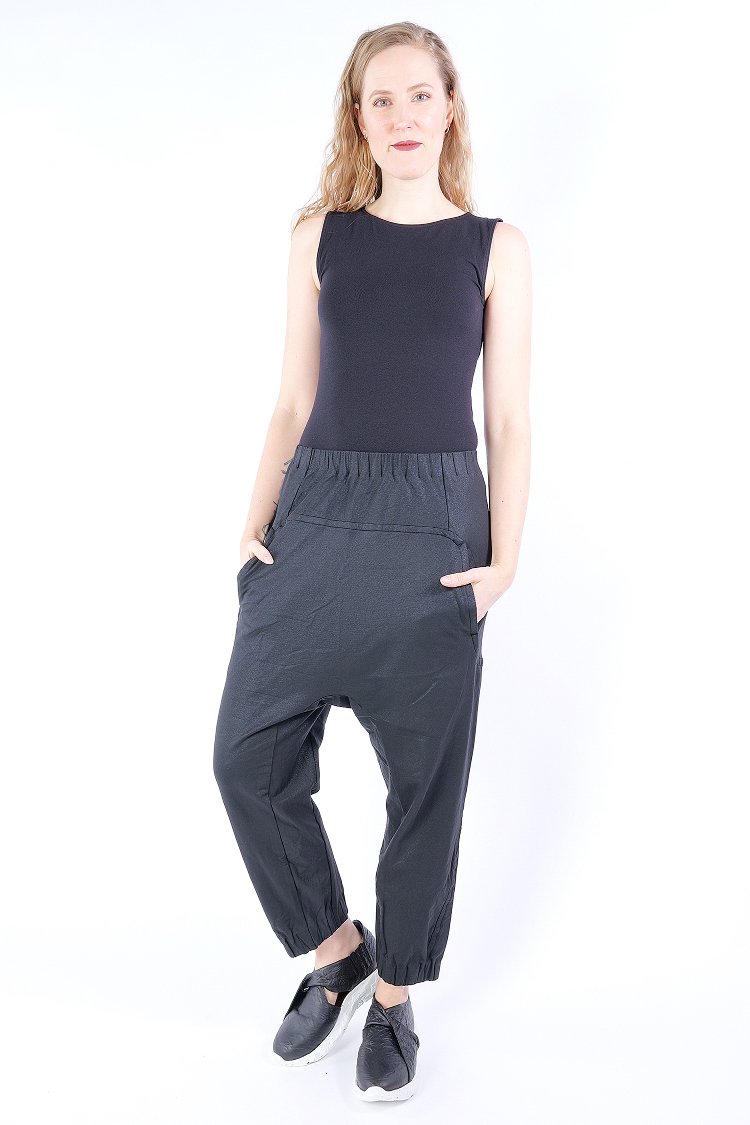 Sweat pants - black sparkle - 1251280103