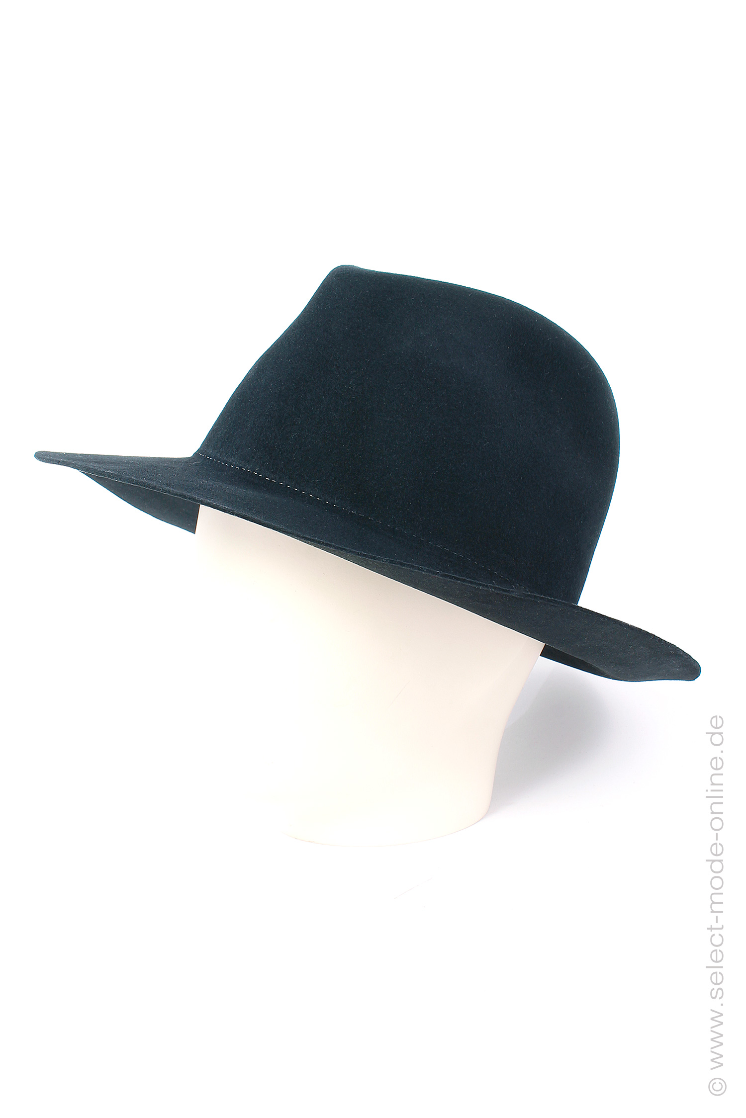 Wool hat - Black - Alba Lapin Fine