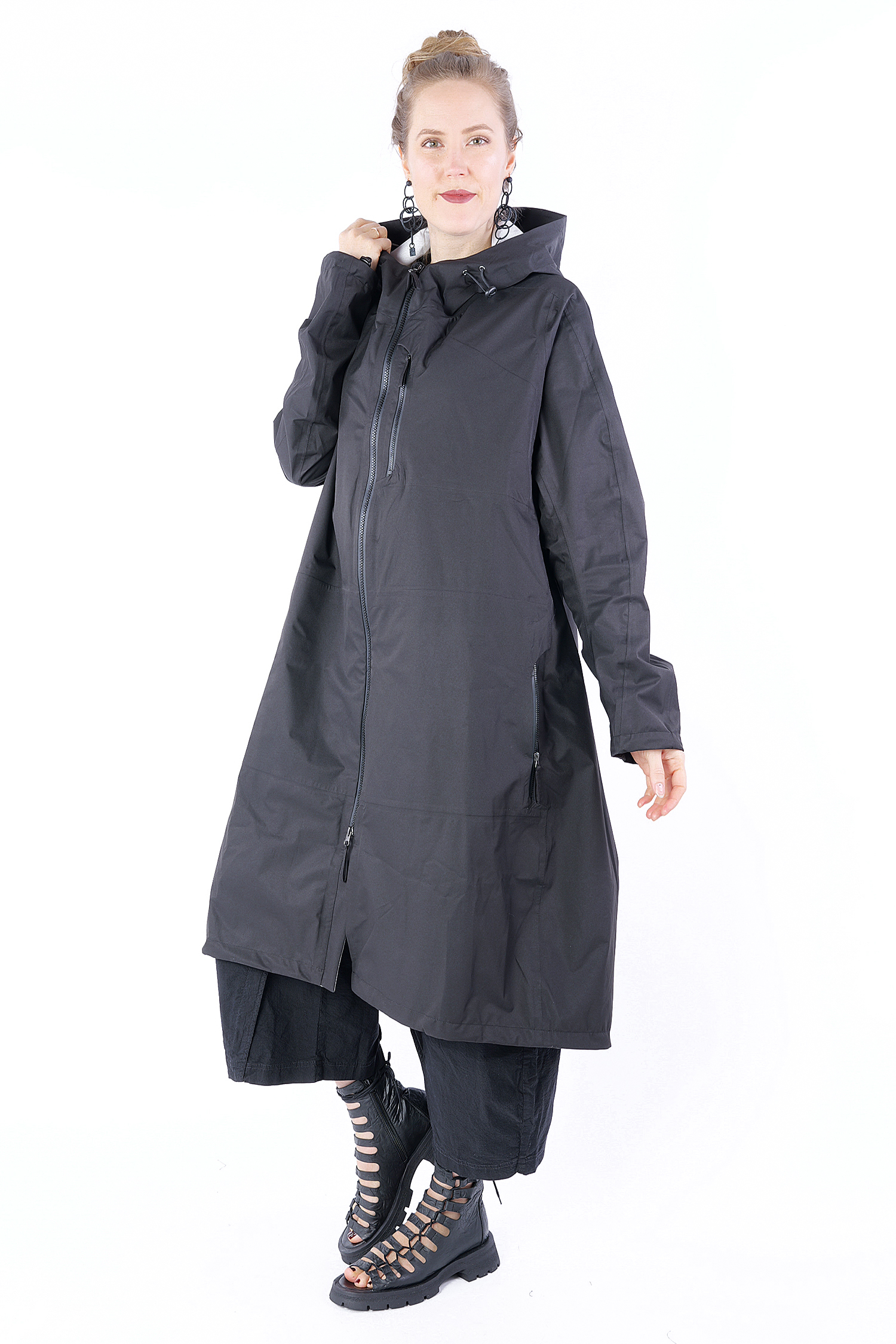 Rain coat - black - 1252001202