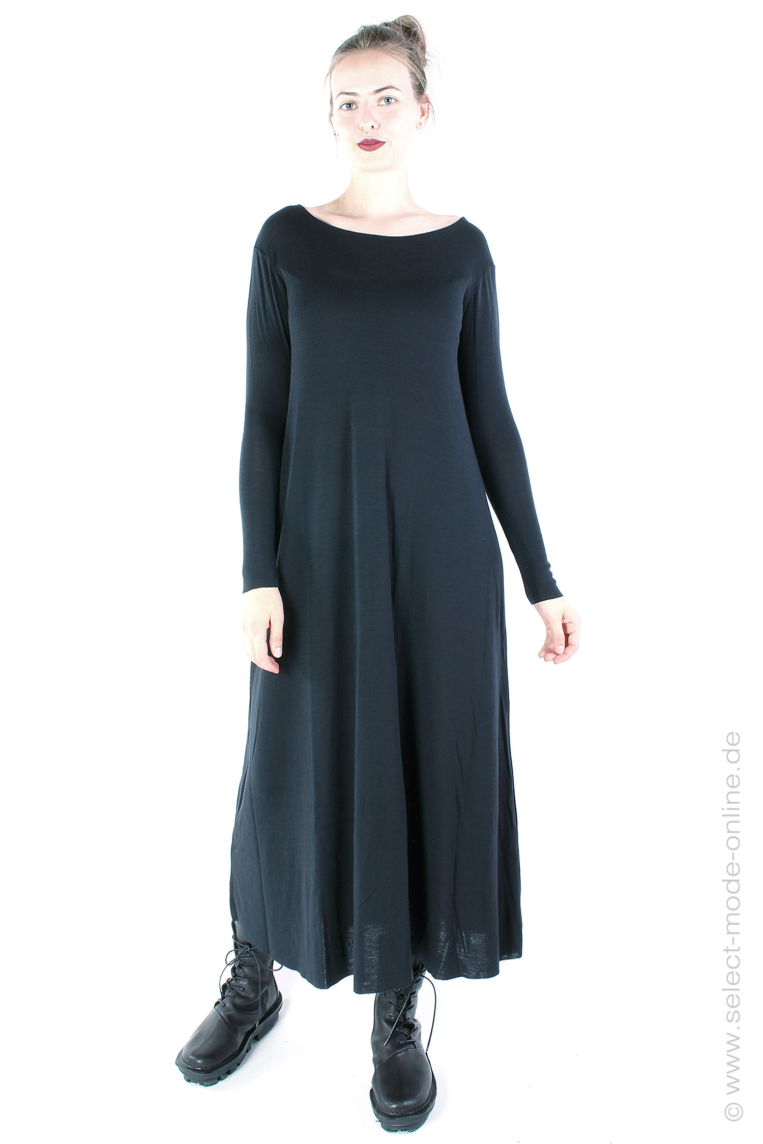 A-line dress - Black - 224-1274